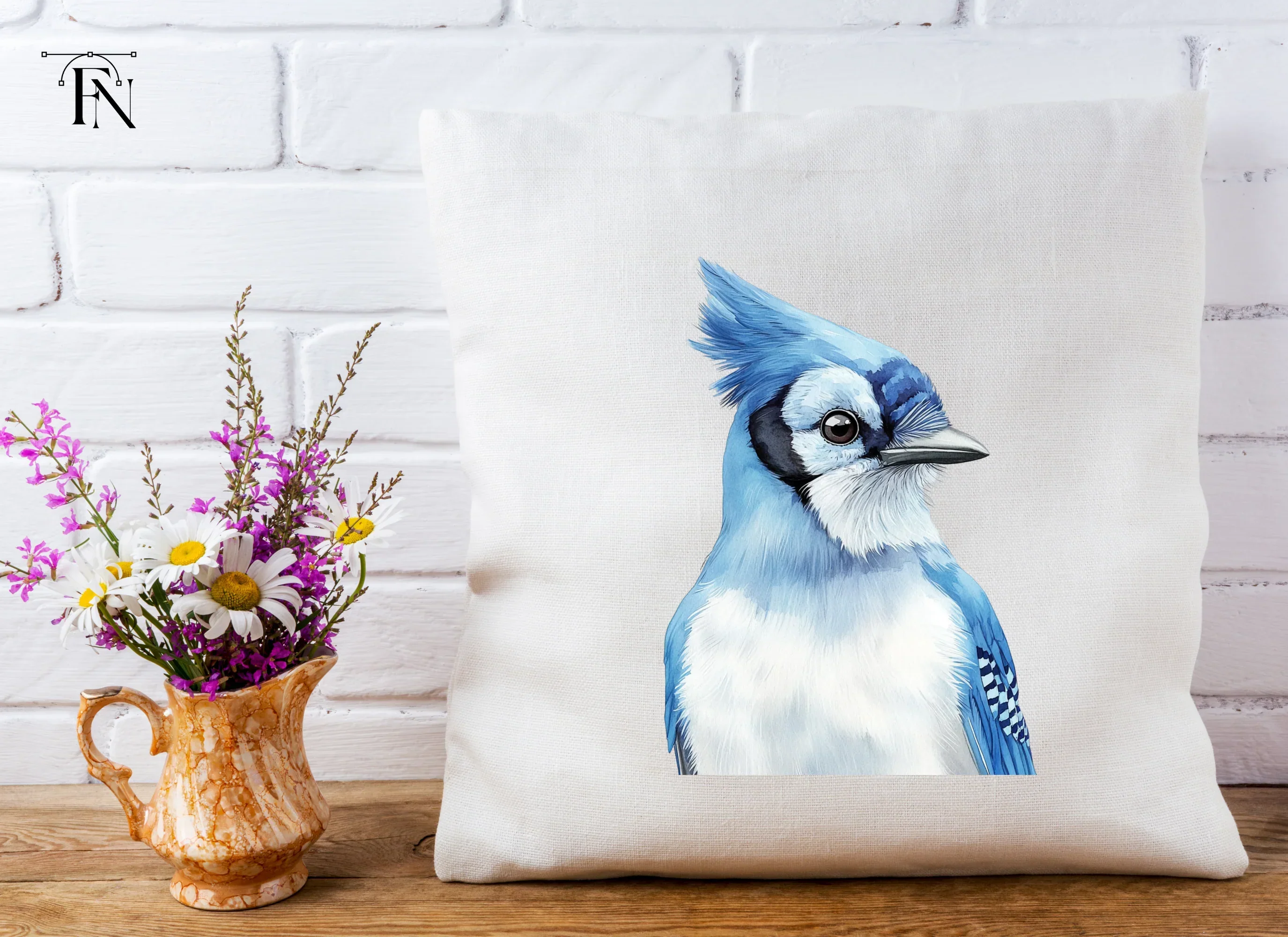 Blue Jay Bird Clipart Bundle - Image 5