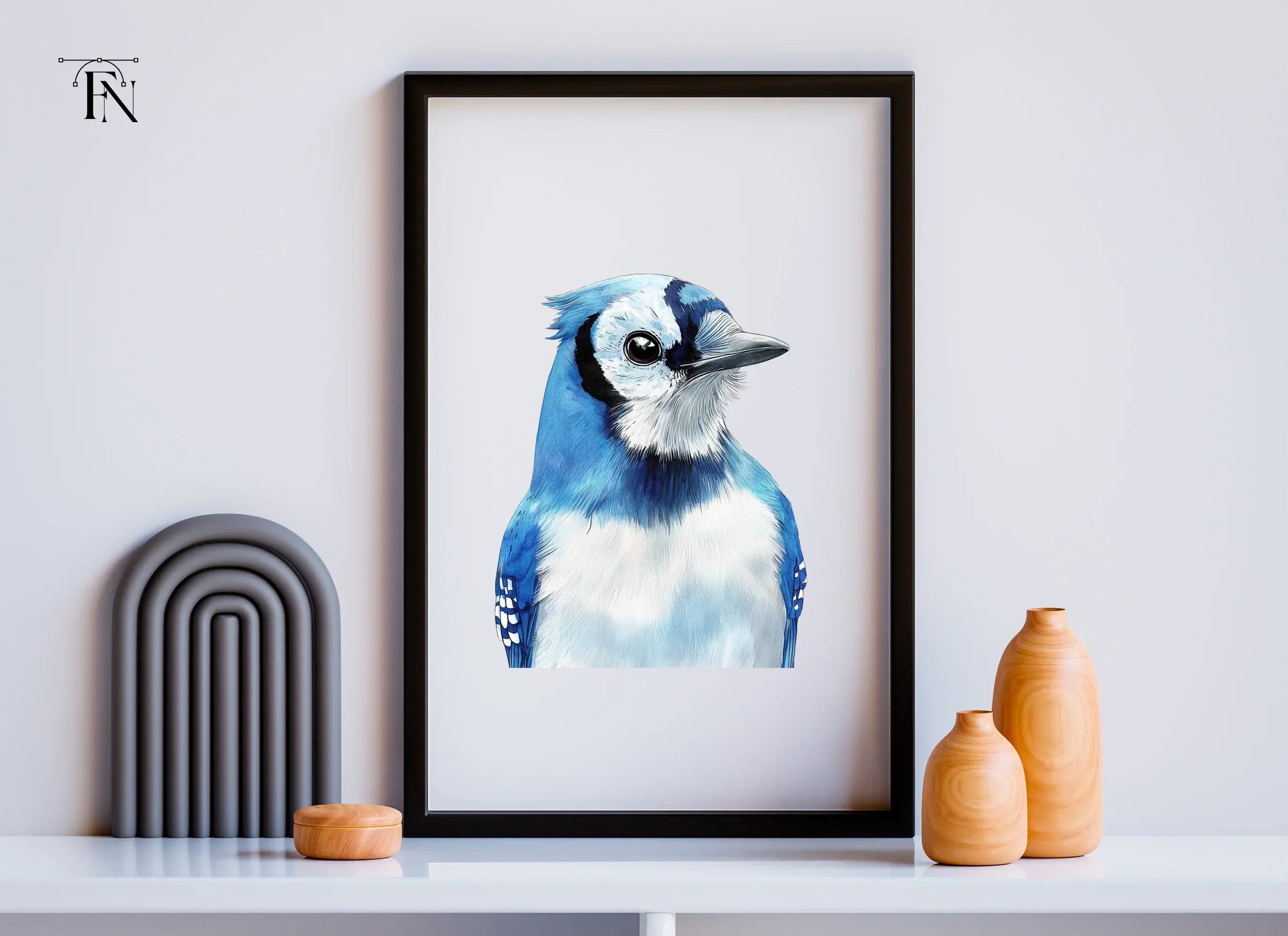 Blue Jay Bird Clipart Bundle - Image 6