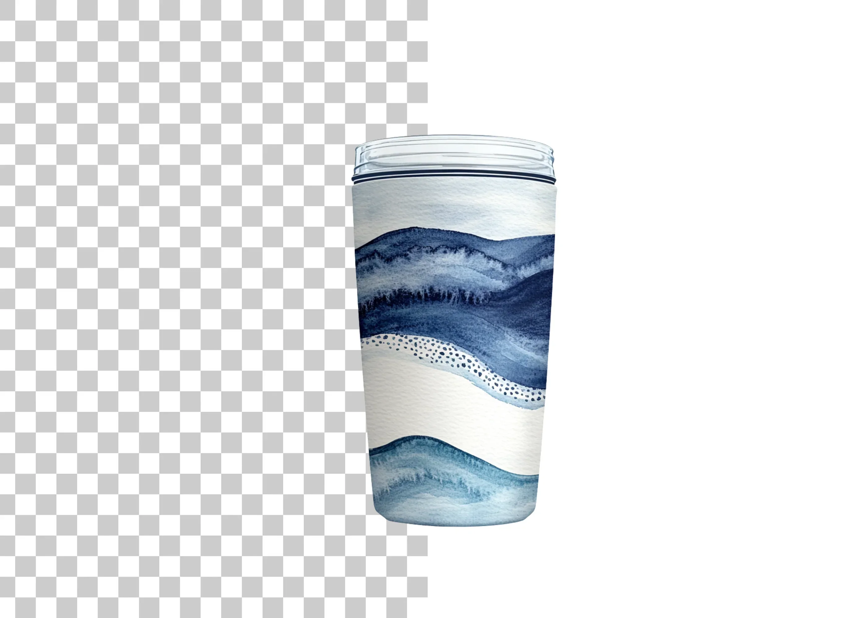 Blue Mountain Tumbler Clipart Bundle - Image 2