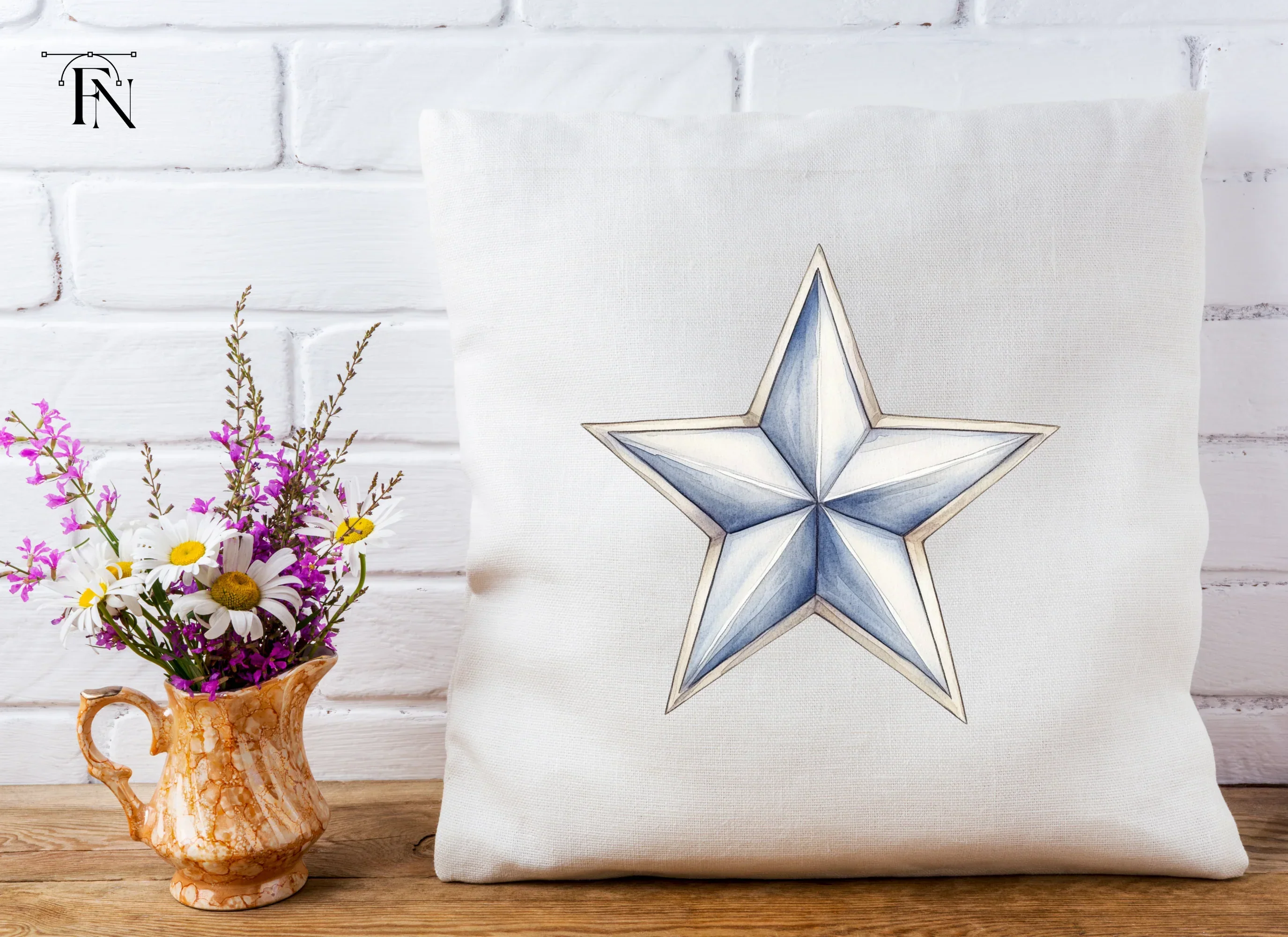 Blue Star Clipart Bundle - Image 4