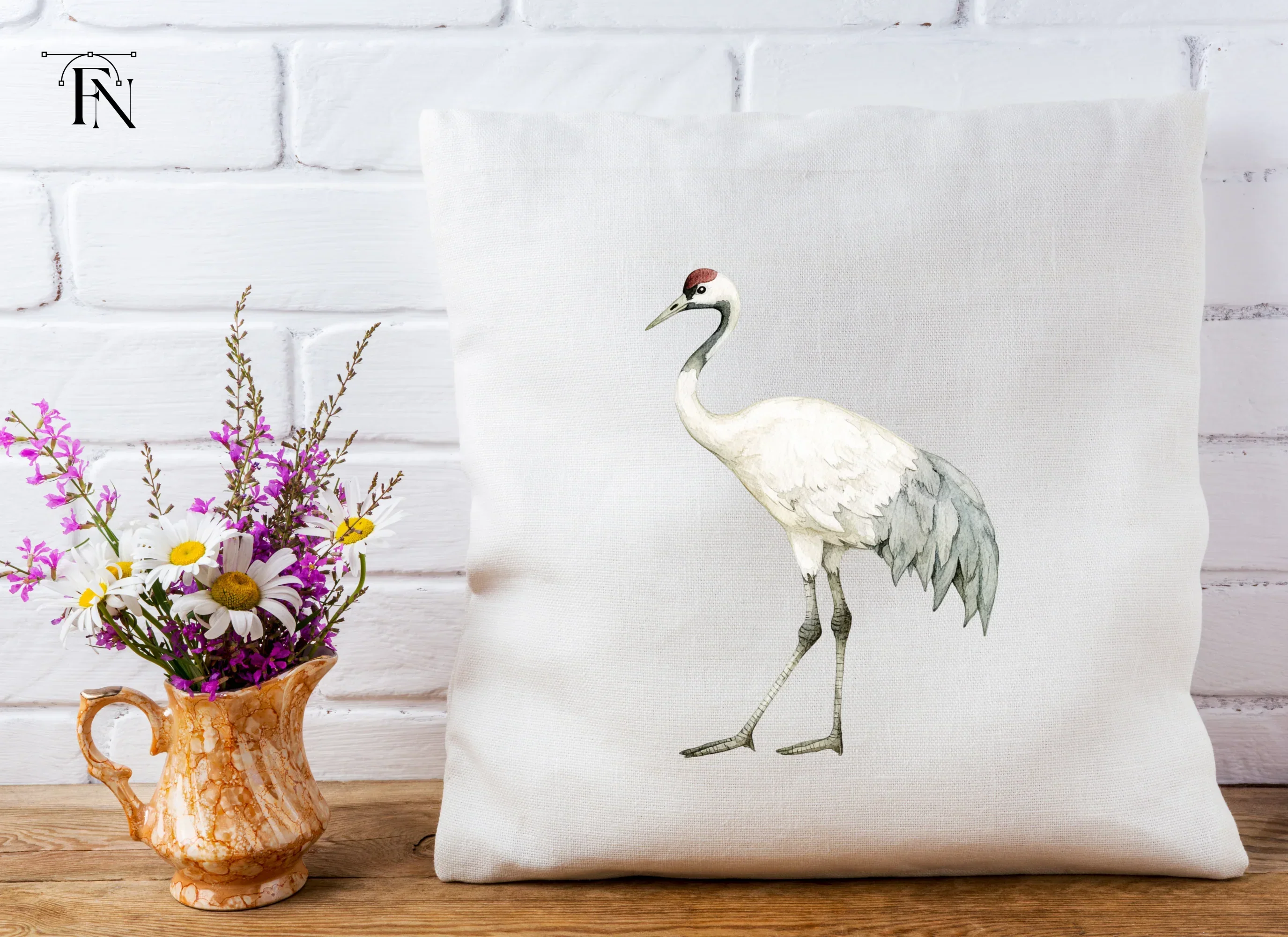 Body Crane Bird Clipart Bundle - Image 4