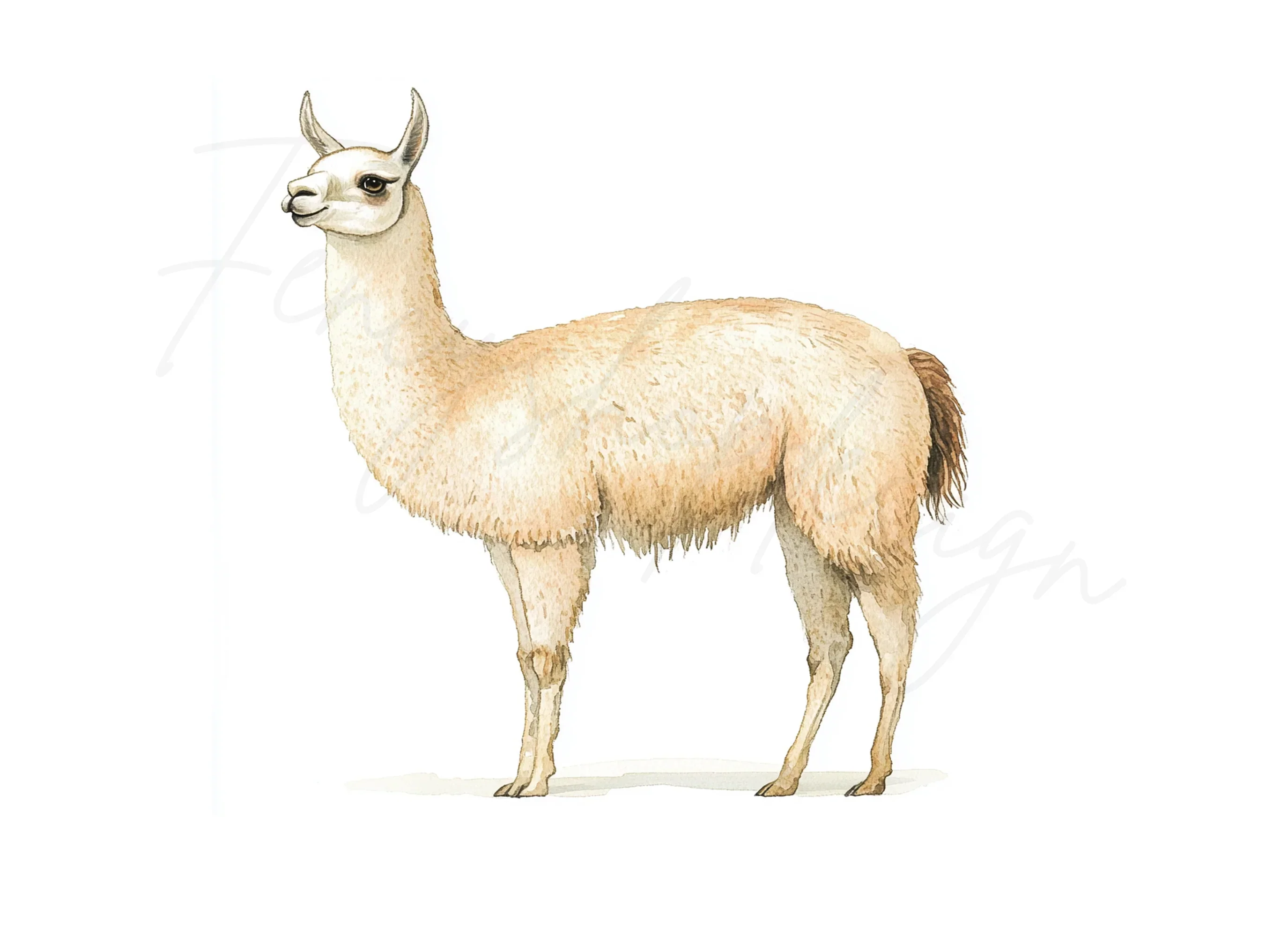 Body Llama Clipart Bundle - Image 3
