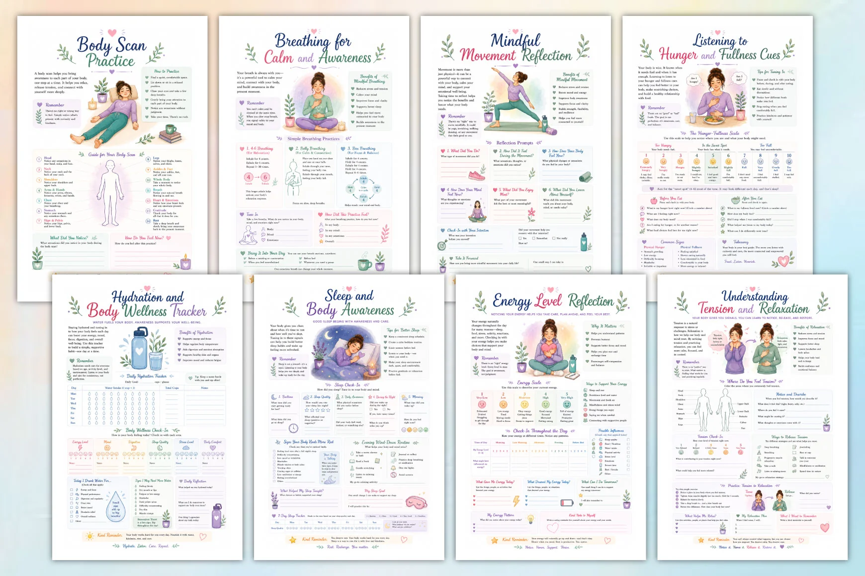 Body Mindfulness And Self Care Workbook - Image 2