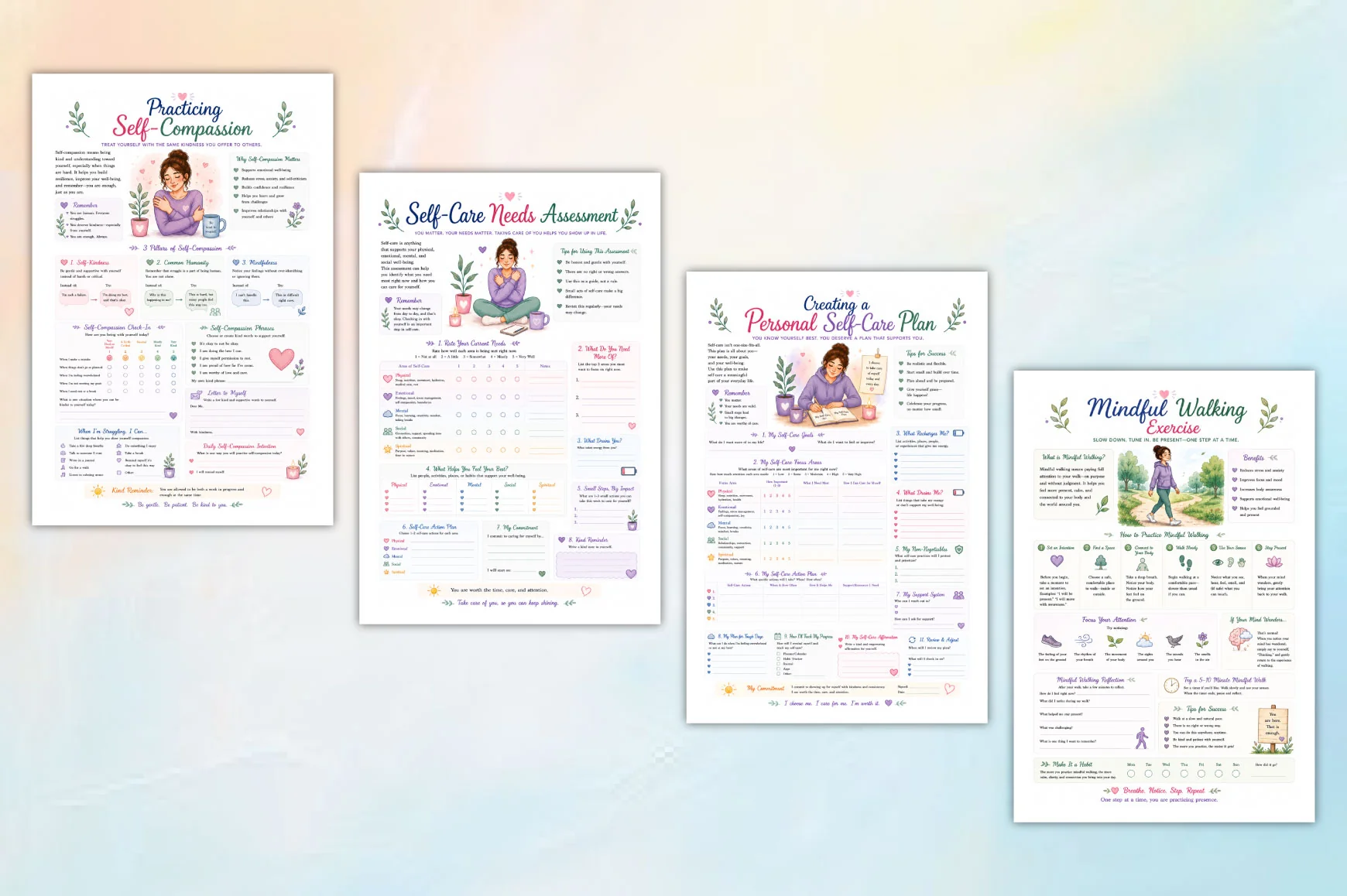 Body Mindfulness And Self Care Workbook - Image 3