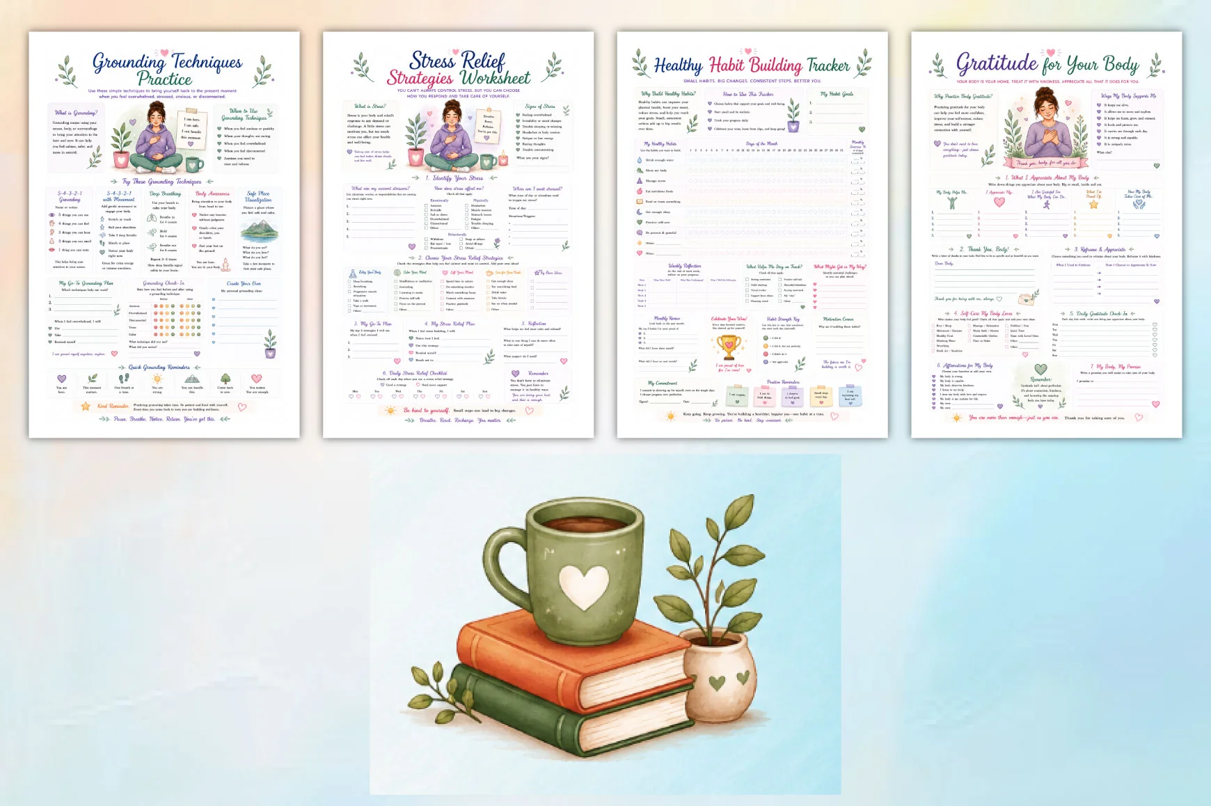 Body Mindfulness And Self Care Workbook - Image 4