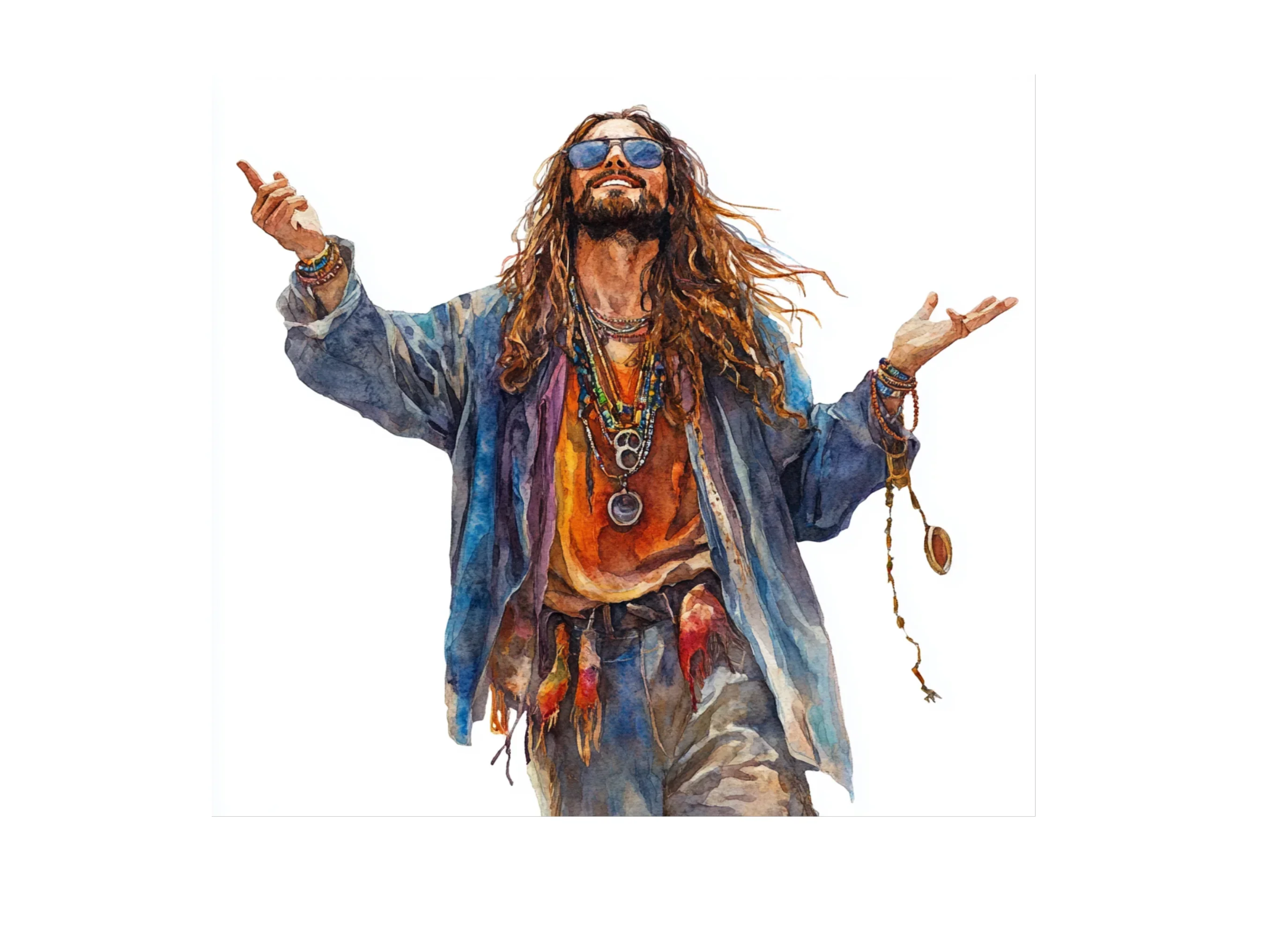 Bohemian Spirit Clipart Bundle - Image 2