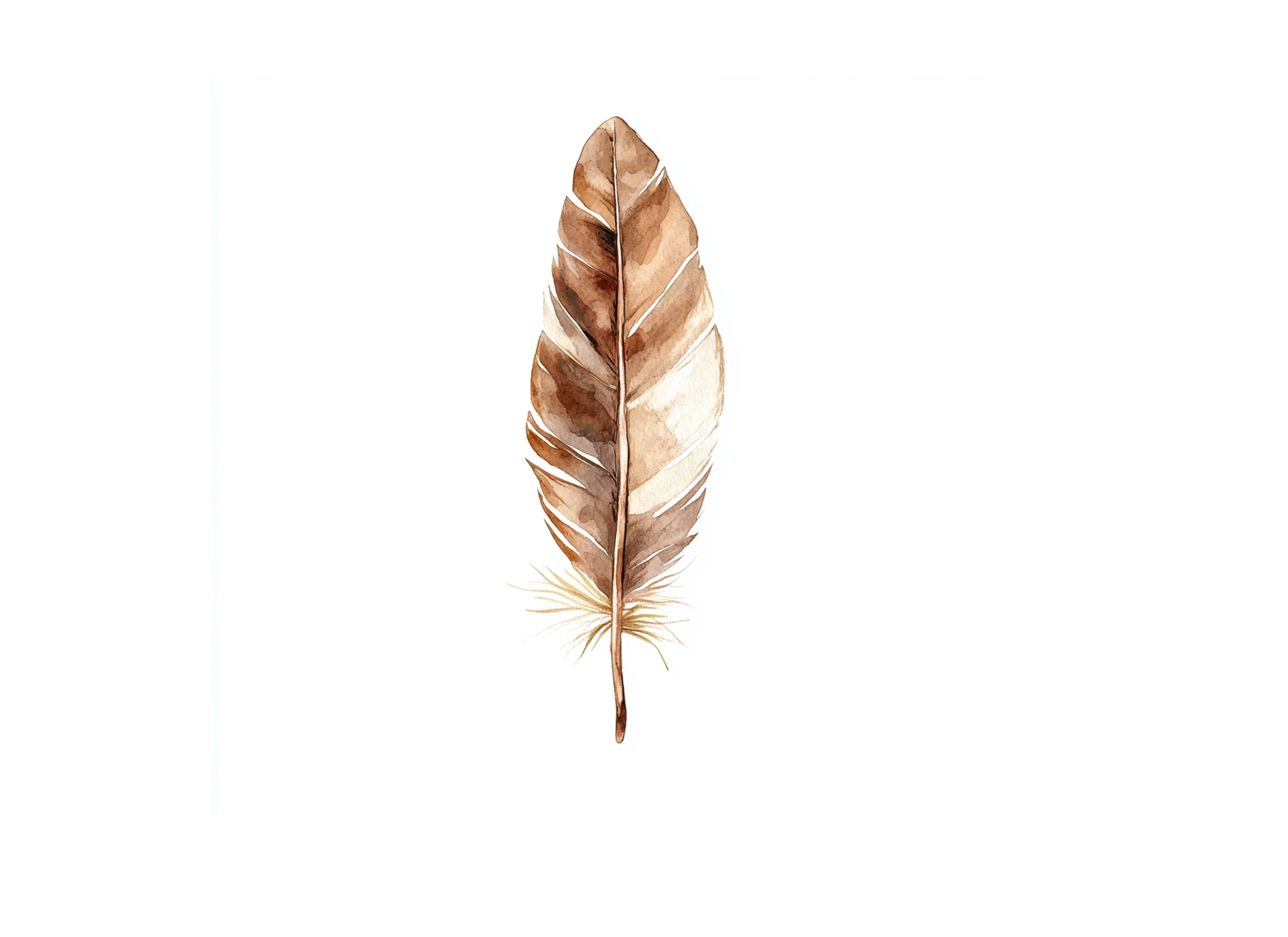 Boho Feather Clipart Bundle - Image 2