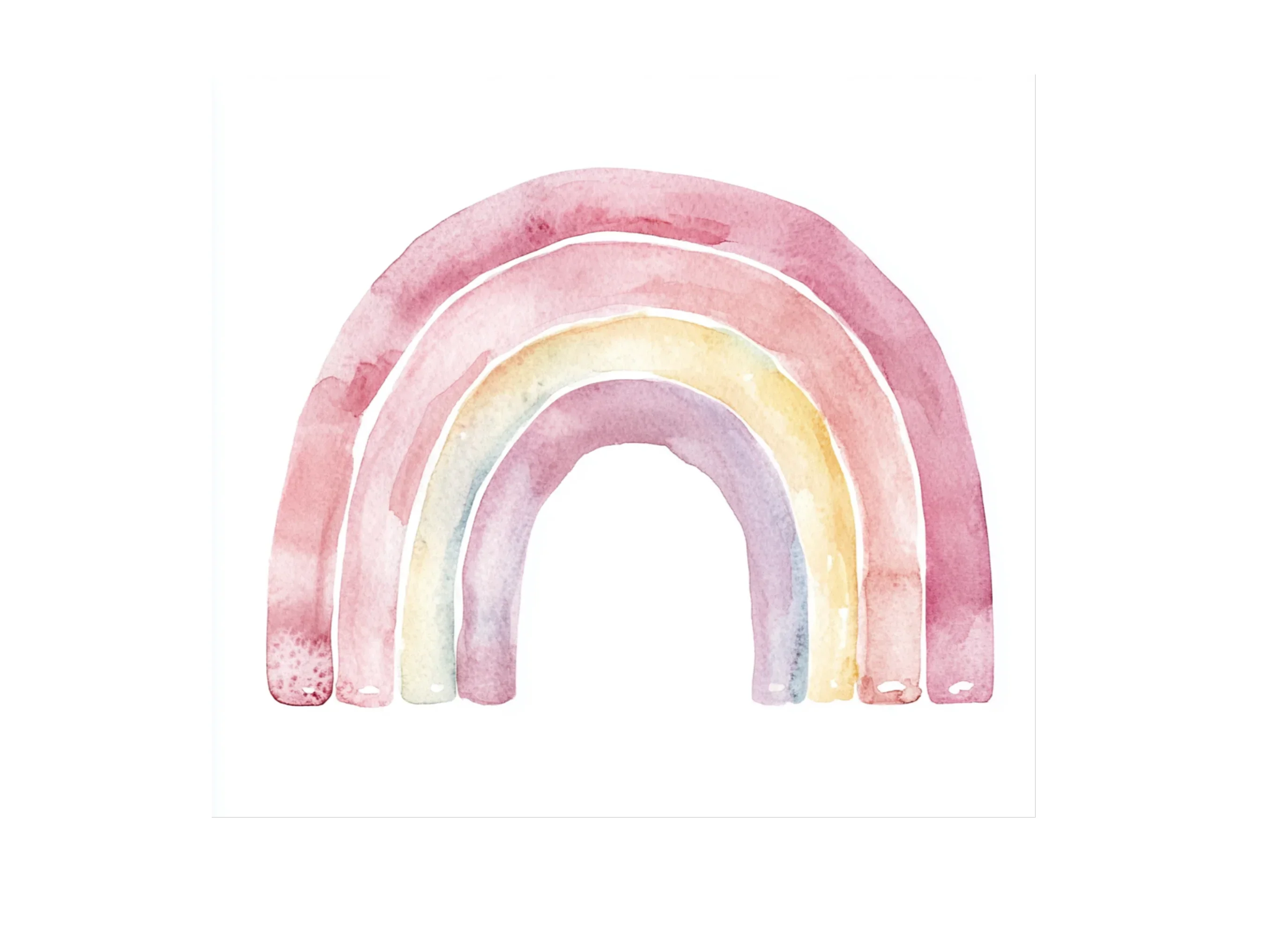 Boho Rainbow Clipart Bundle - Image 3