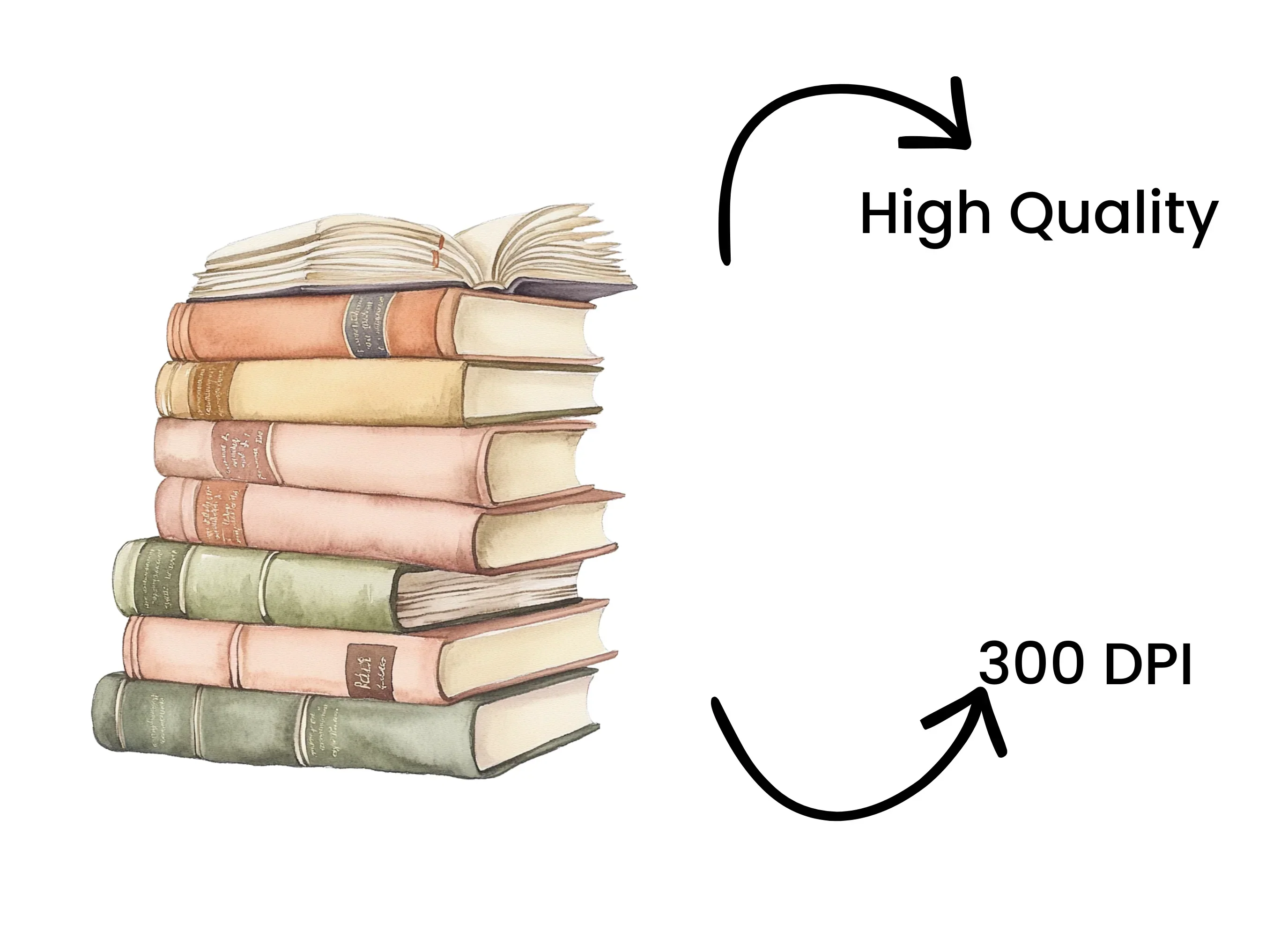 Book Clipart Bundle - Image 4