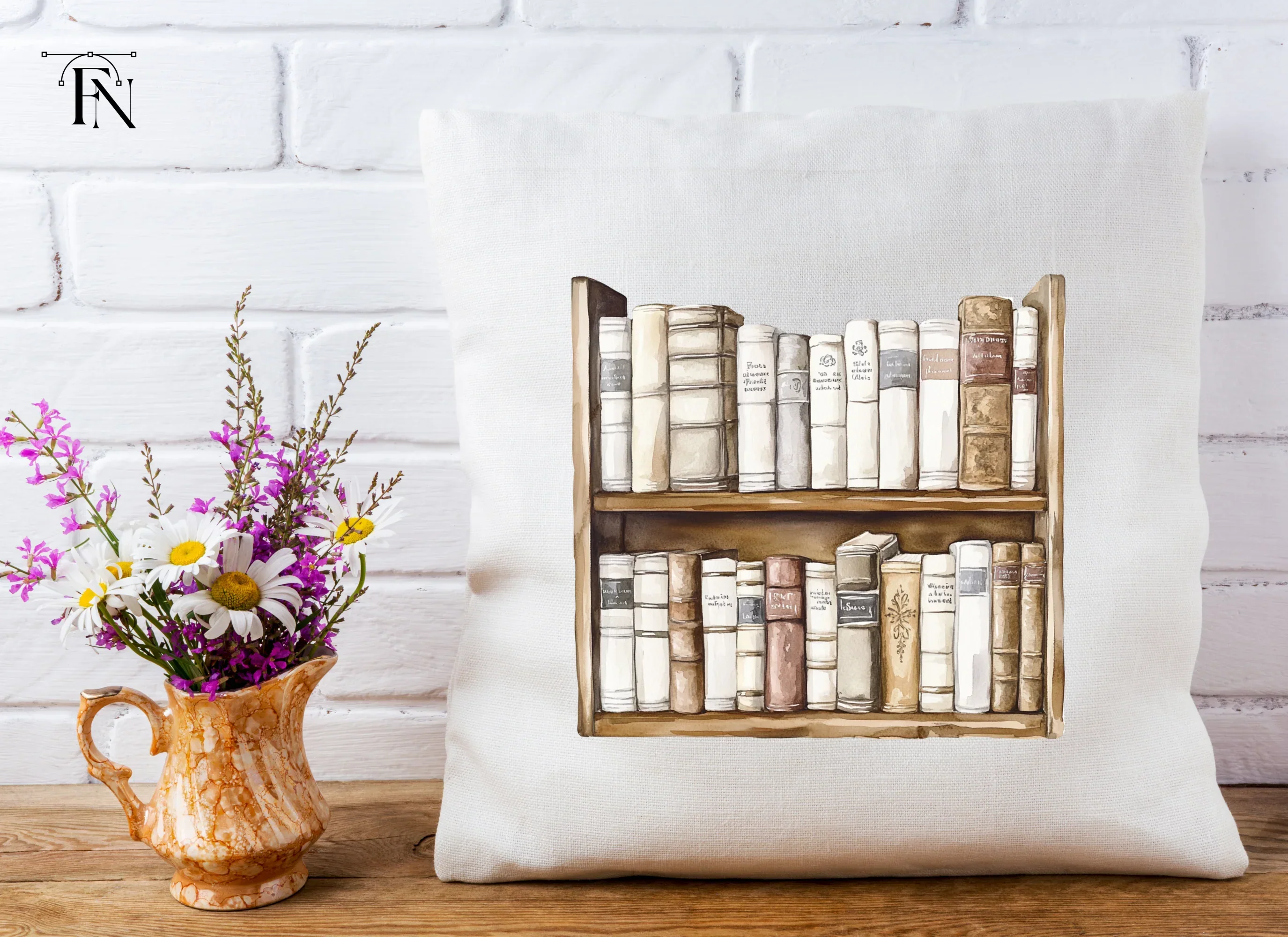 Bookshelf Clipart Bundle - Image 5
