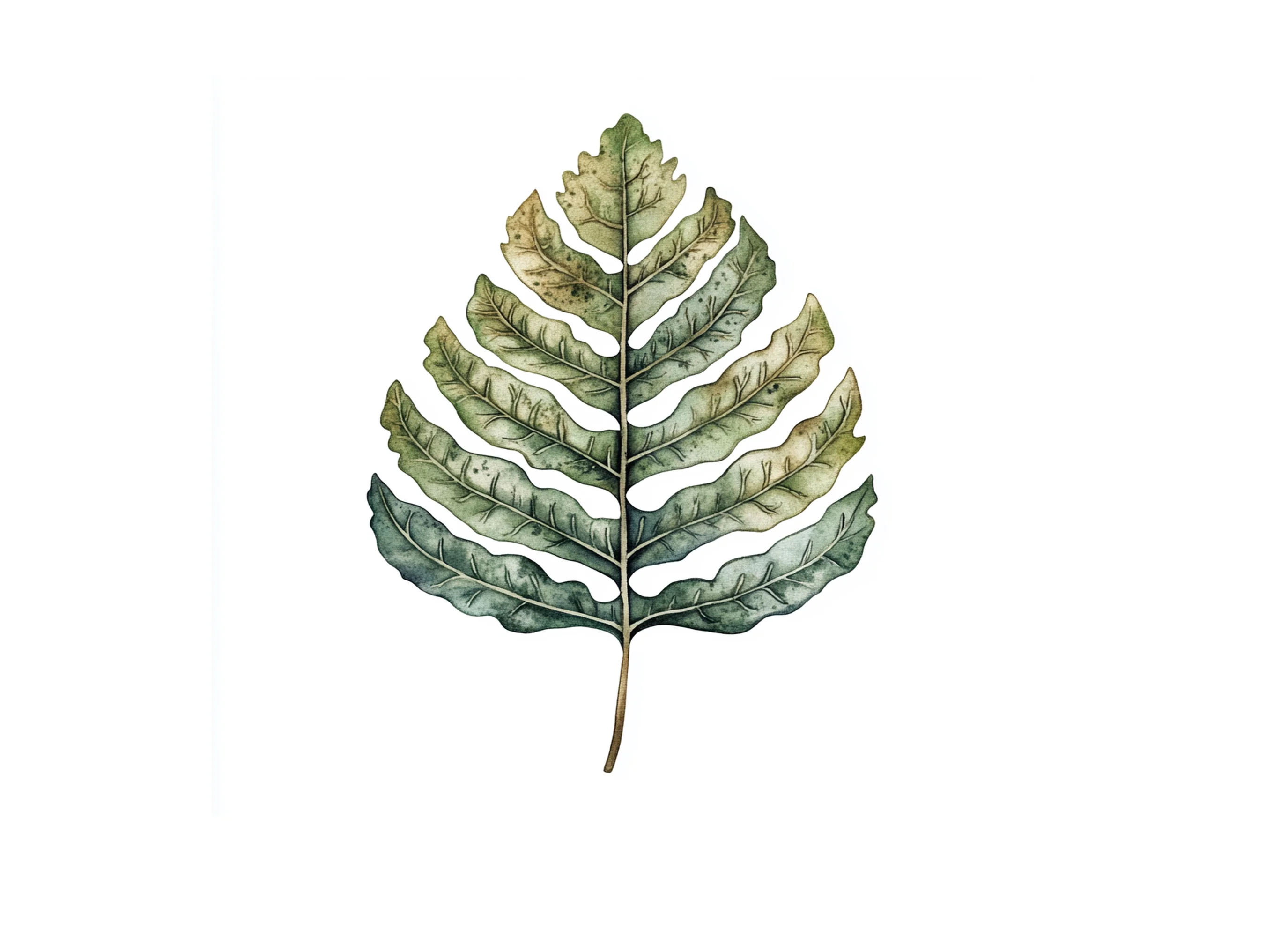 Botanical Leaves Clipart Bundle - Image 2