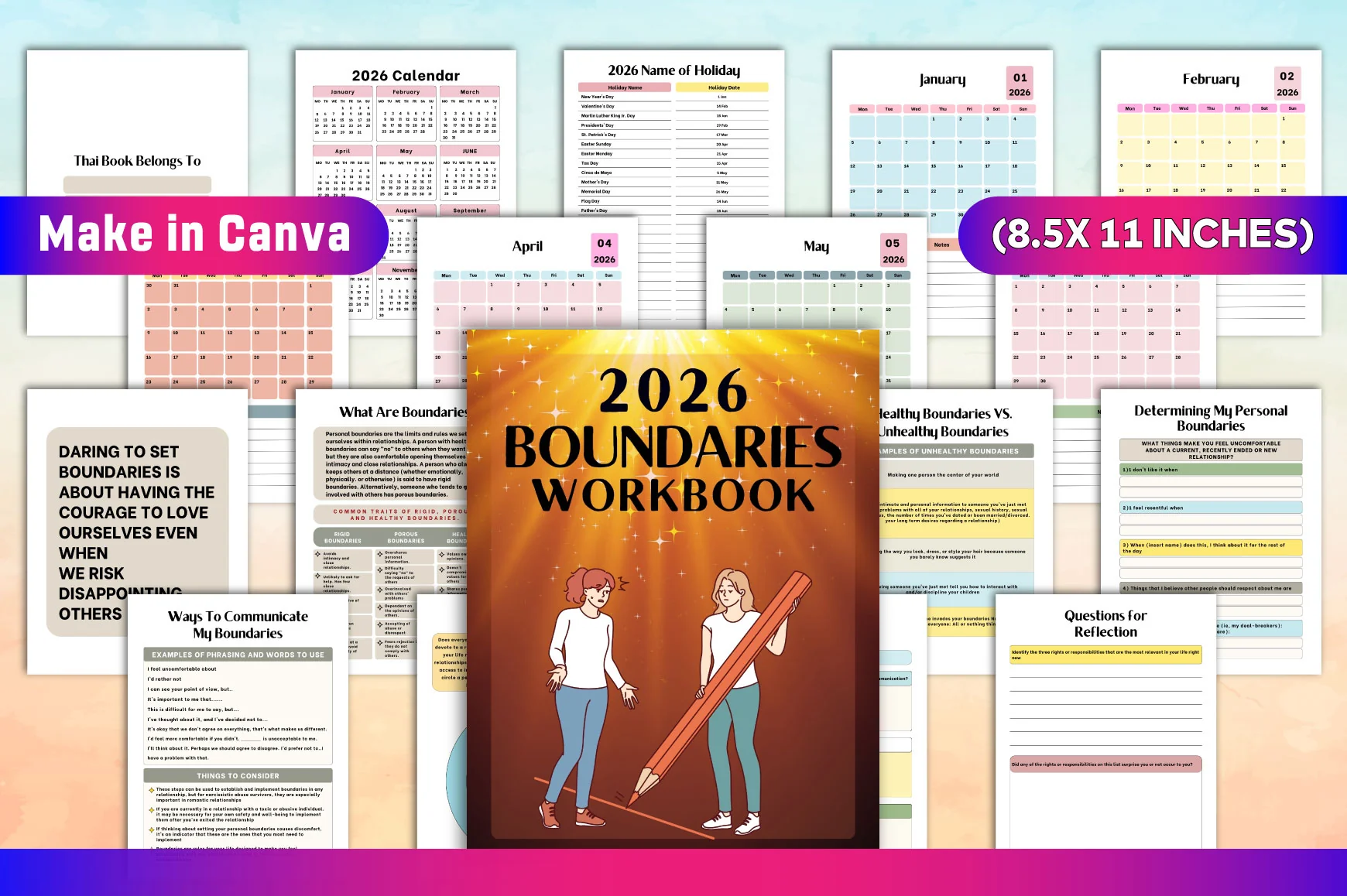 Boundaries Workbook for Personal Growth - Image 2