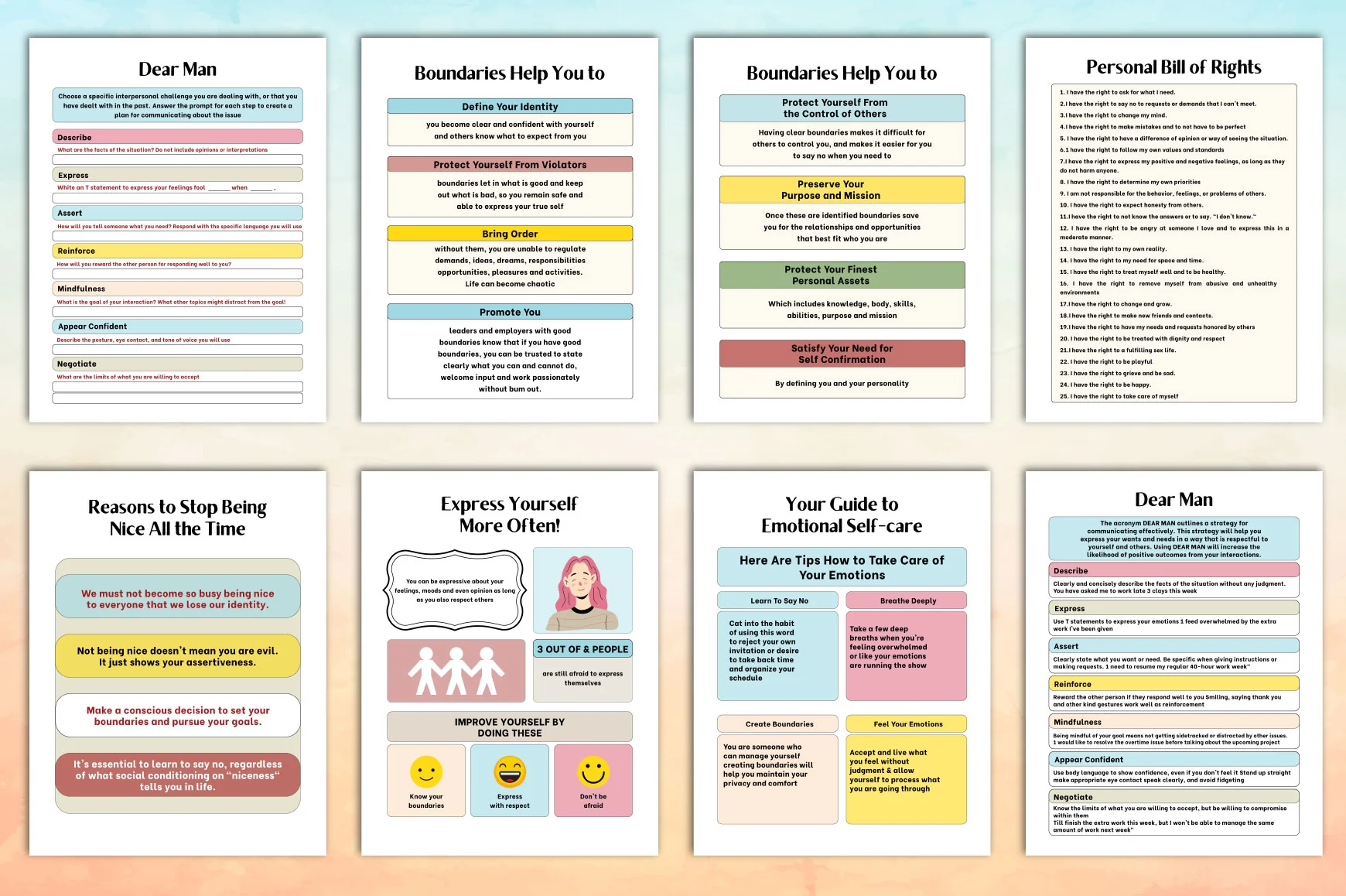 Boundaries Workbook for Personal Growth - Image 3