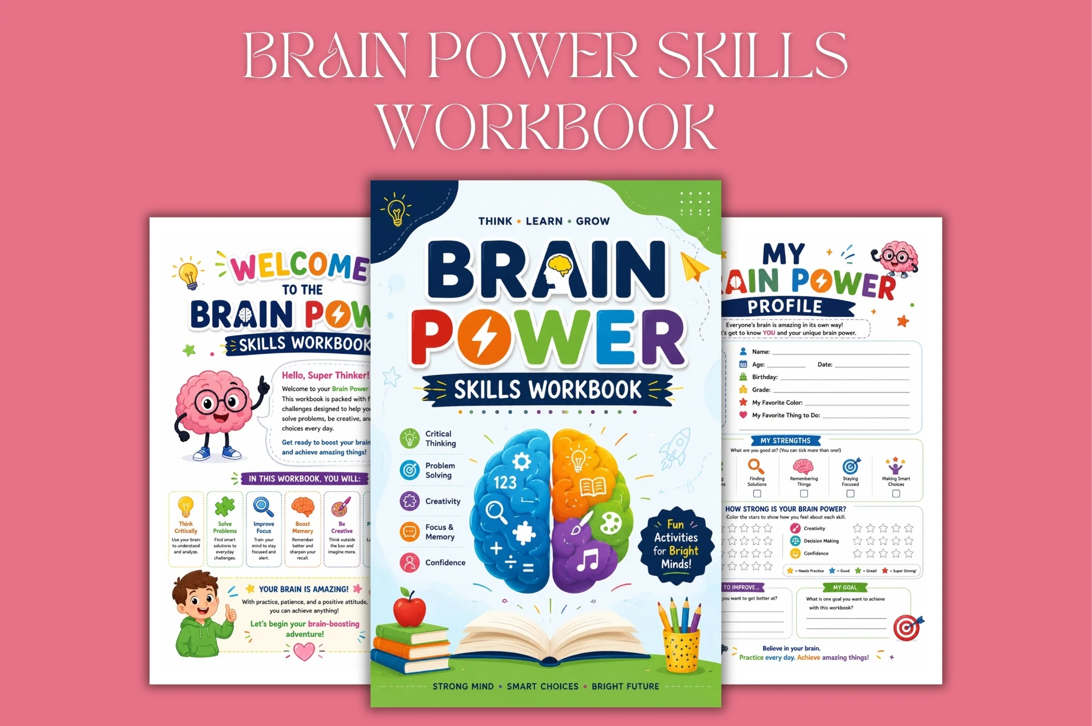 Brain Power Skills Workbook - Image 3