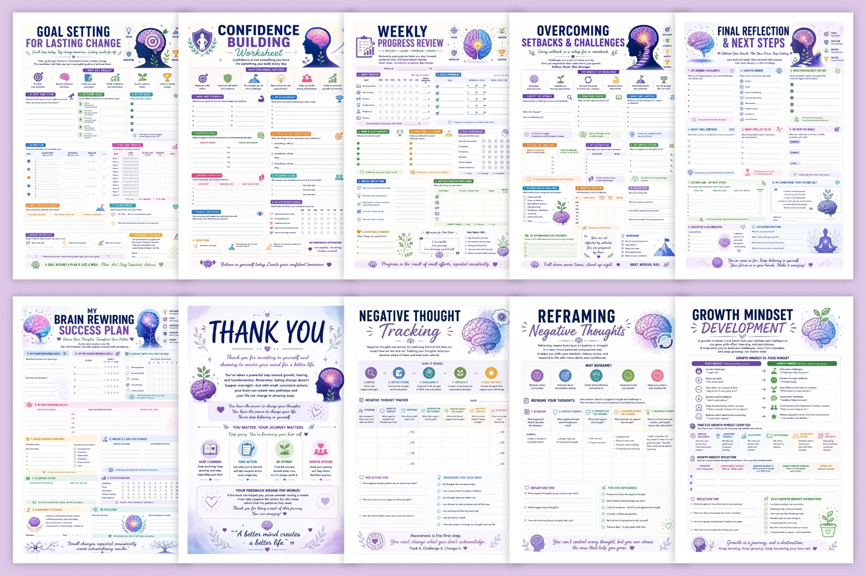 Brain Rewiring For Personal Growth Workbook - Image 3