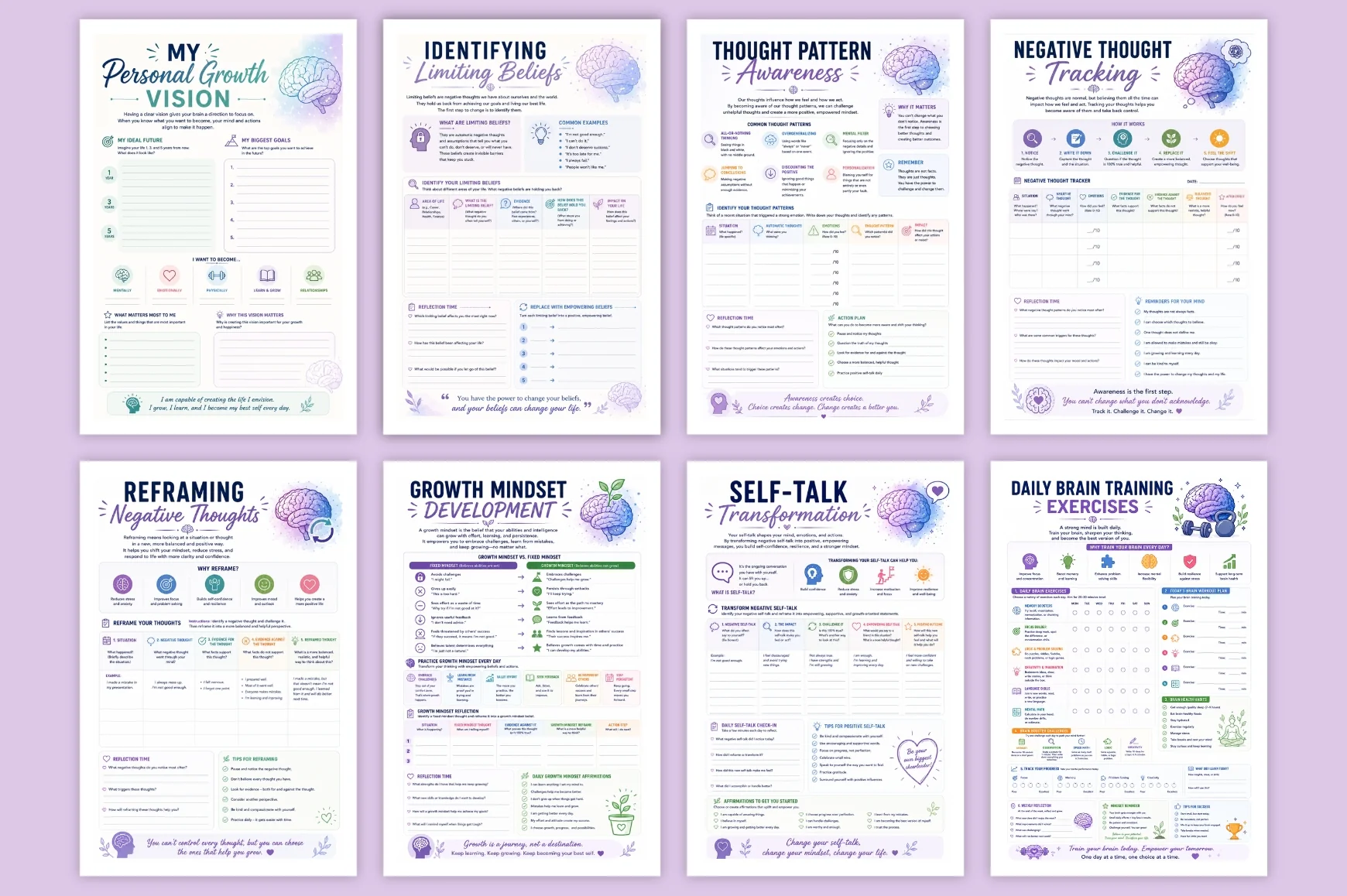 Brain Rewiring For Personal Growth Workbook - Image 4