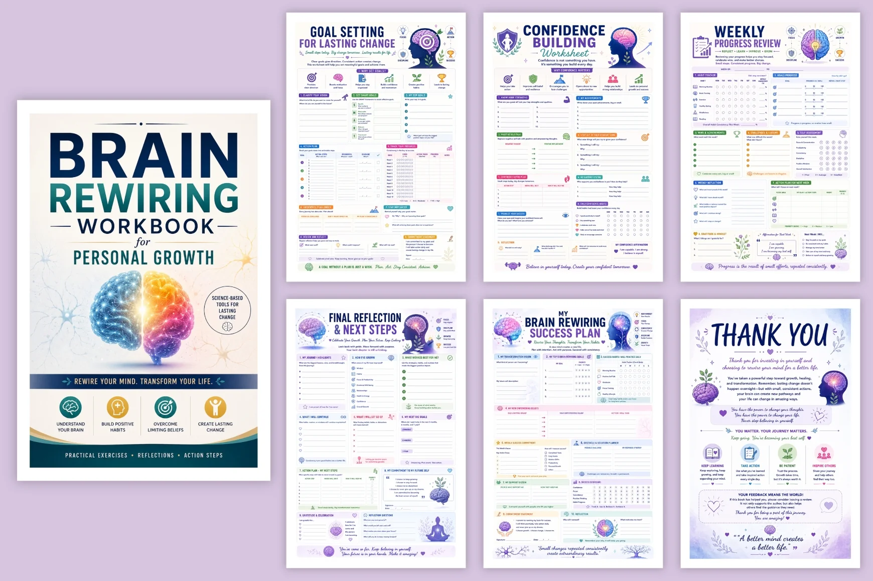 Brain Rewiring For Personal Growth Workbook - Image 5
