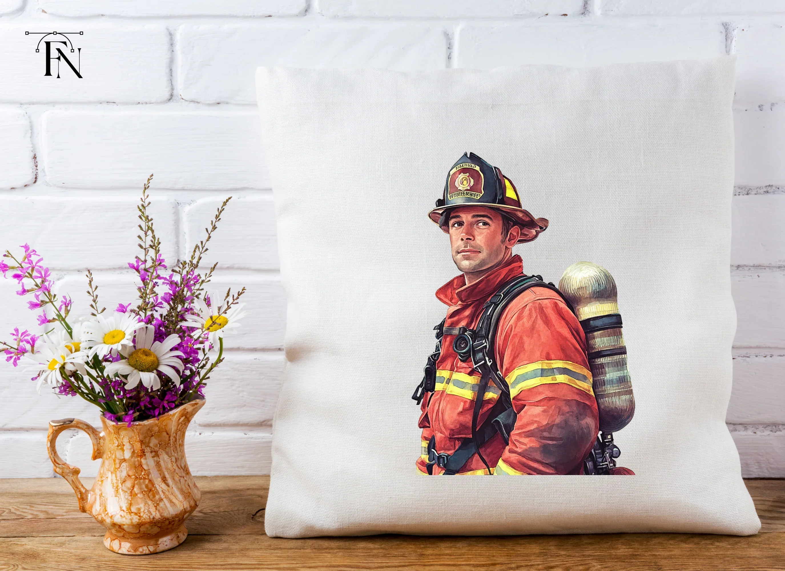 Brave Firefighter Clipart Bundle - Image 4