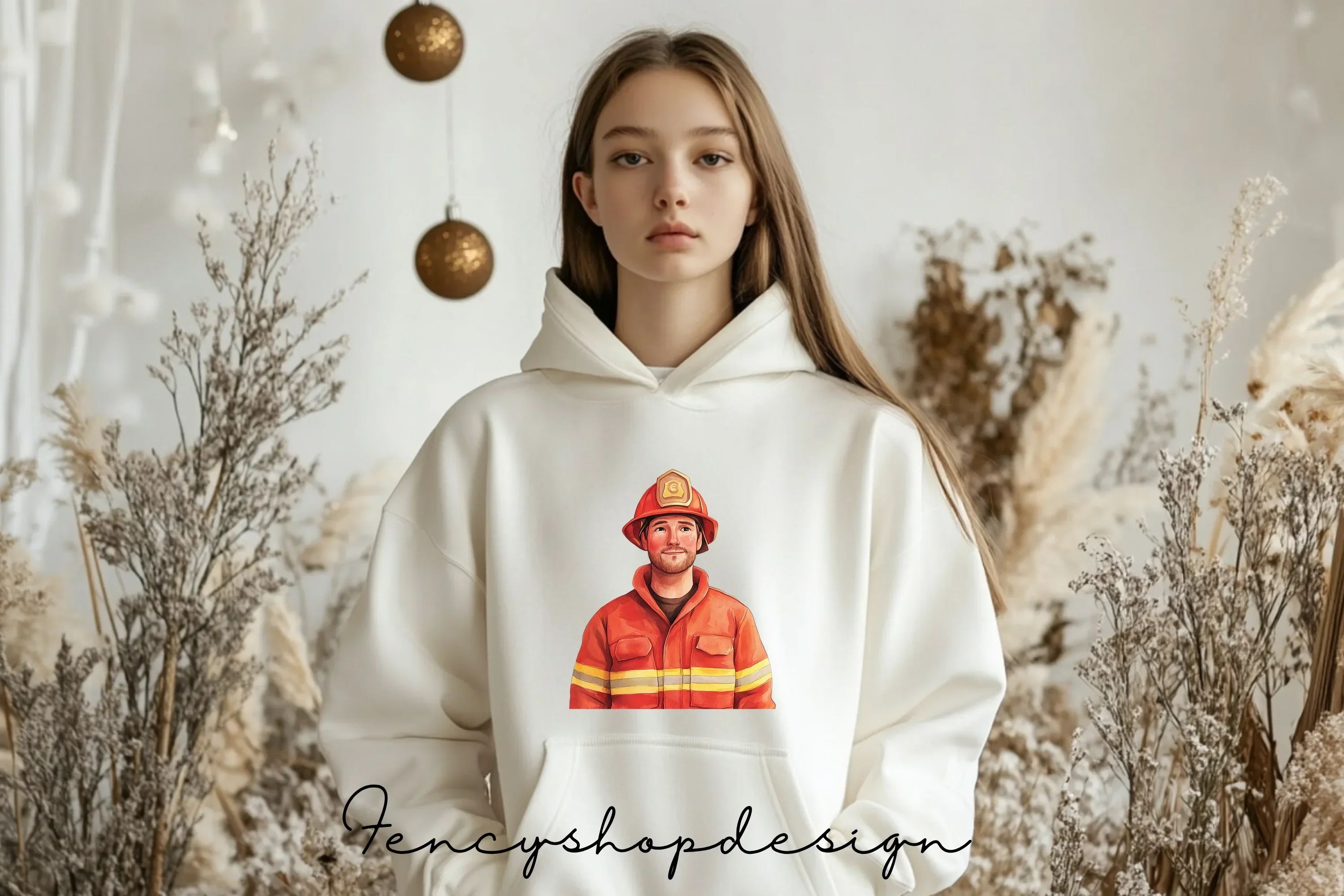 Brave Firefighter Clipart Bundle - Image 5