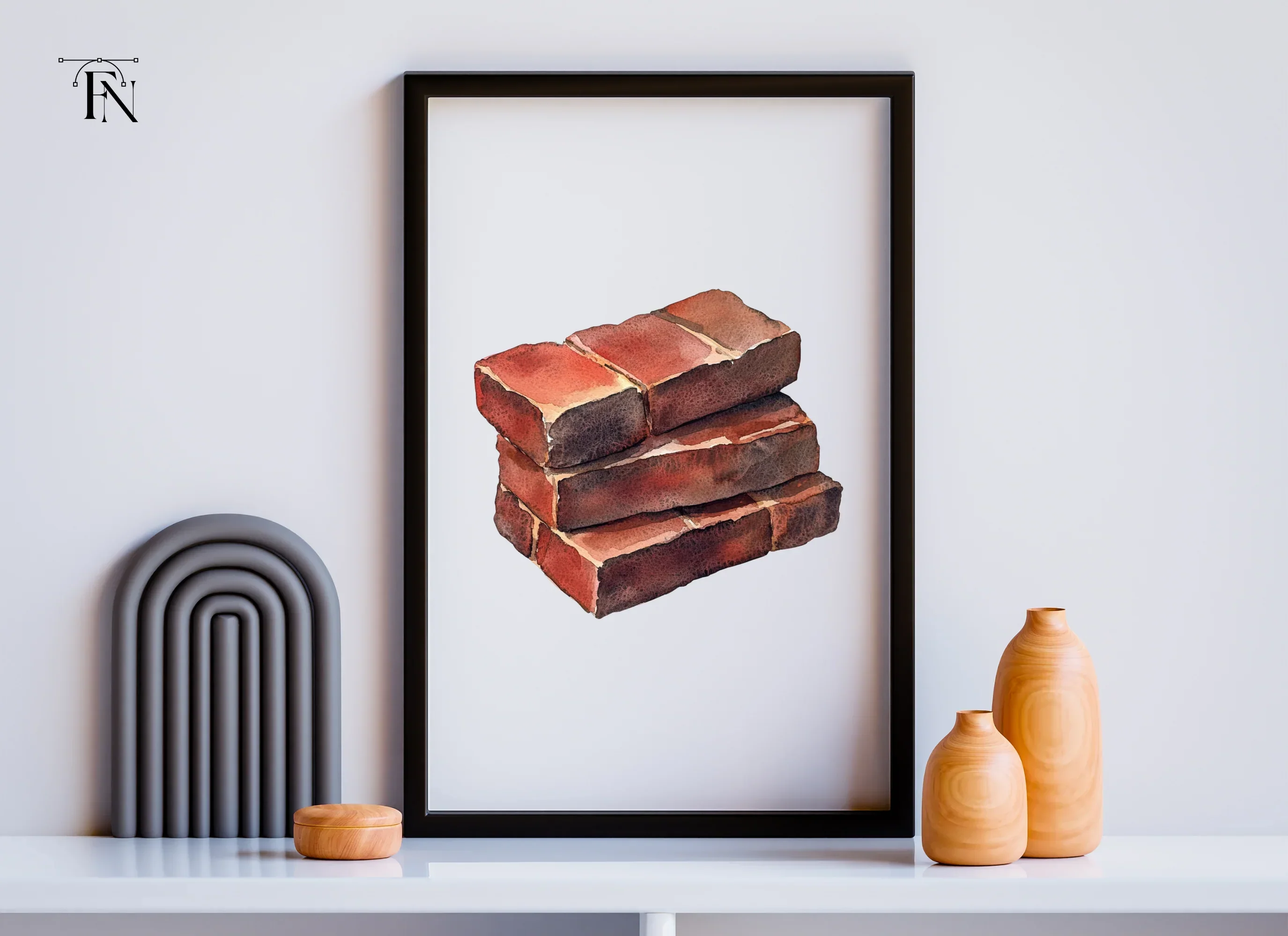 Brick Stacks Clipart Bundle - Image 4