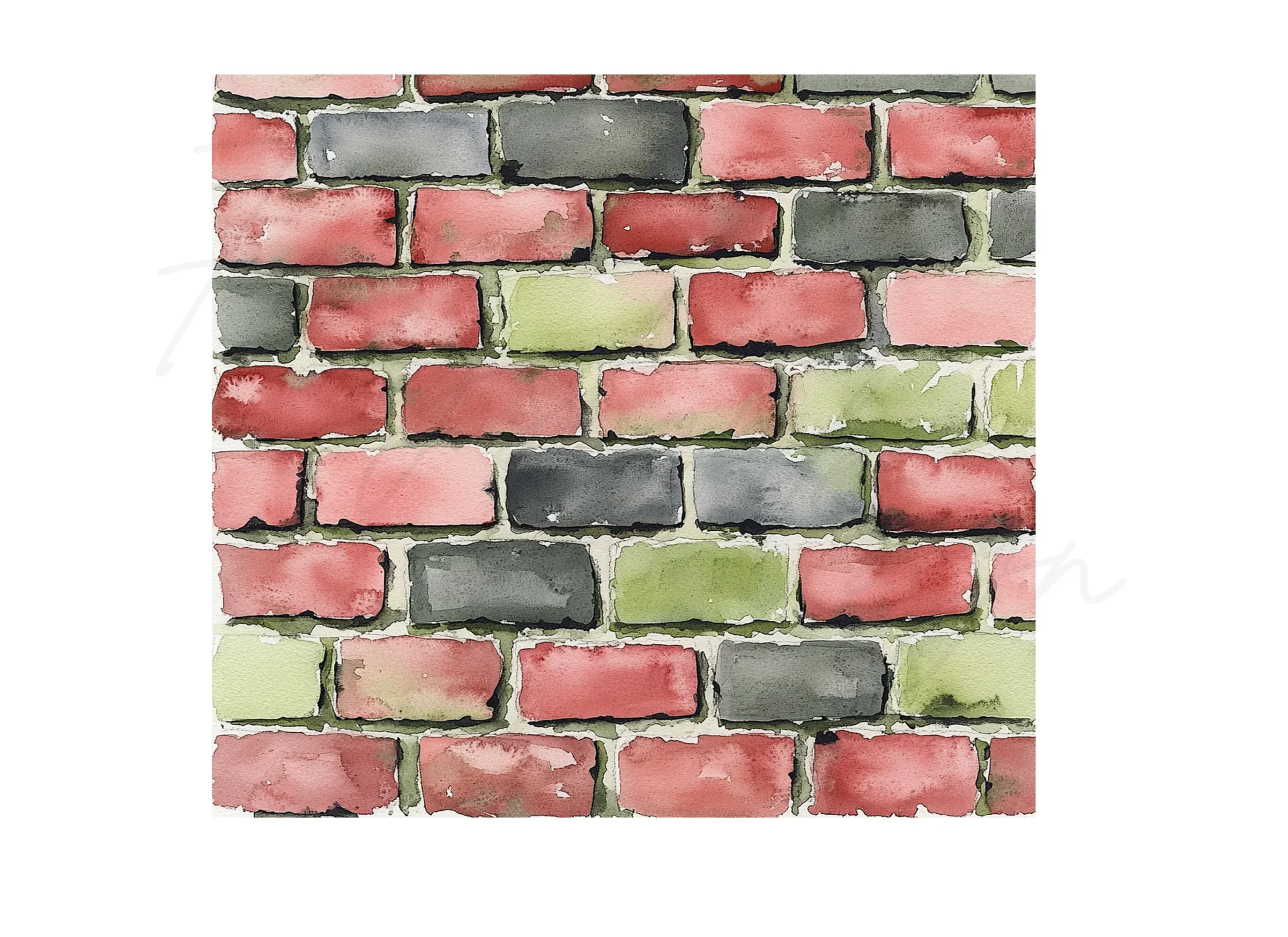 Brick Wall Clipart Bundle - Image 3