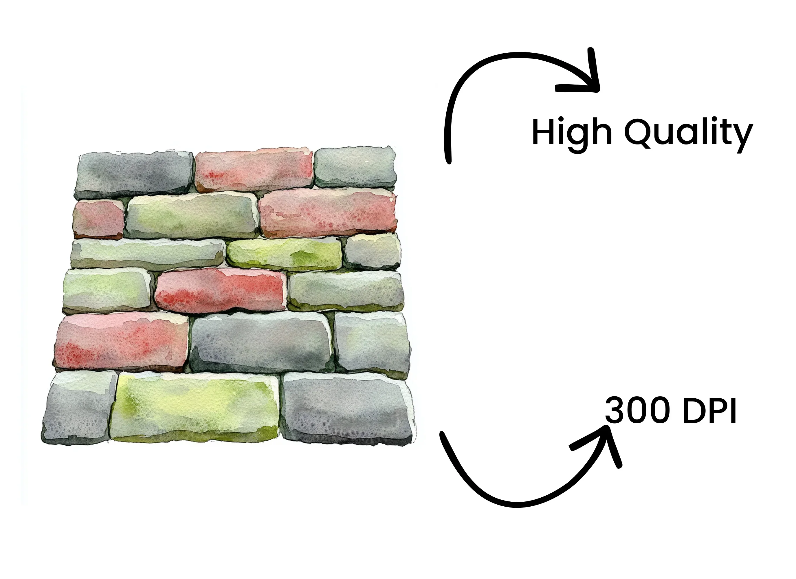 Brick Wall Clipart Bundle - Image 4