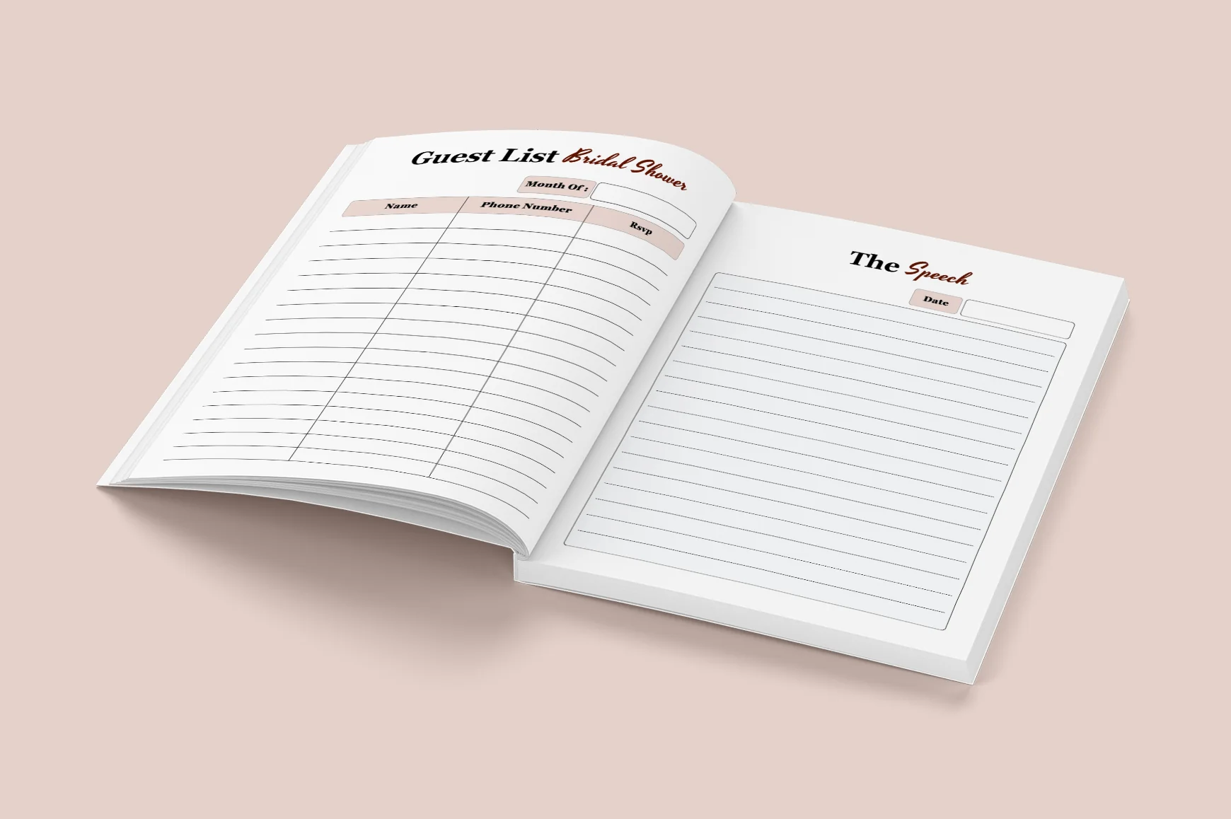 Bride Tribe Celebration Planner - Image 3