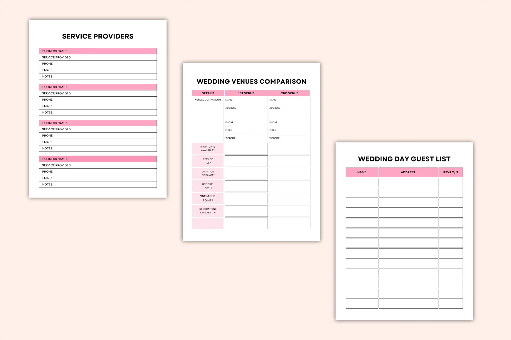 Bride Wedding Planner - Image 3