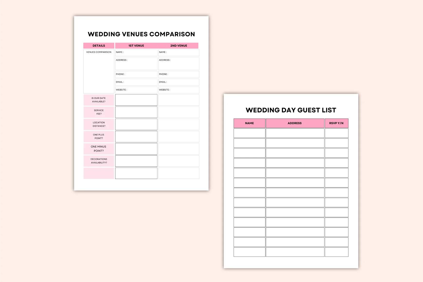 Bride Wedding Planner - Image 4