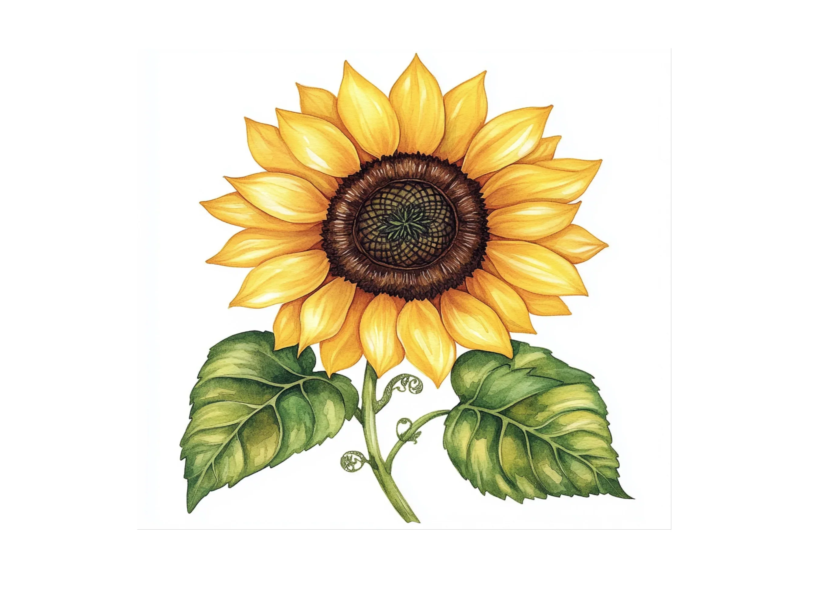 Bright Sunflower Clipart Bundle - Image 3
