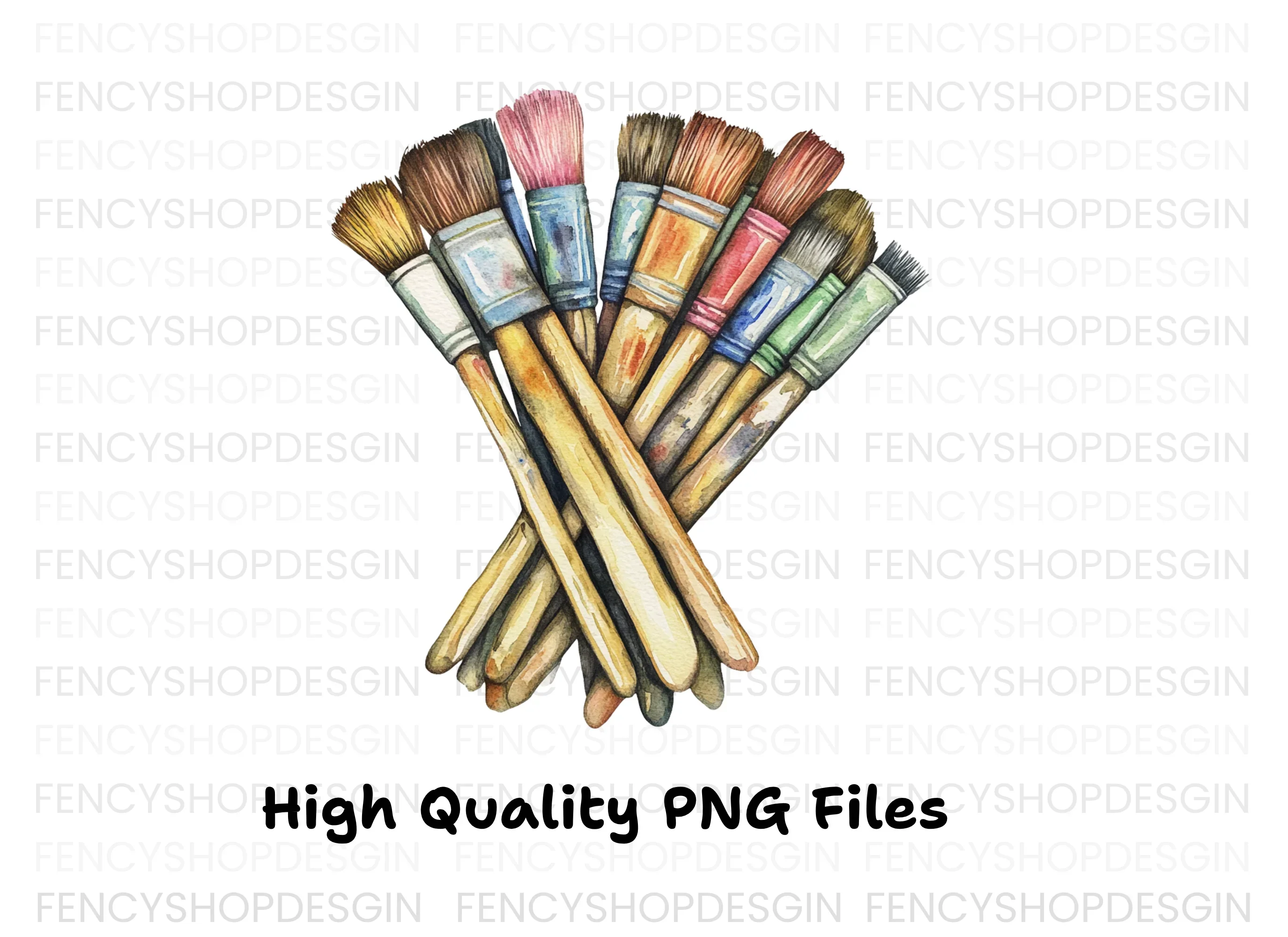 Brushes Clipart Bundle - Image 2