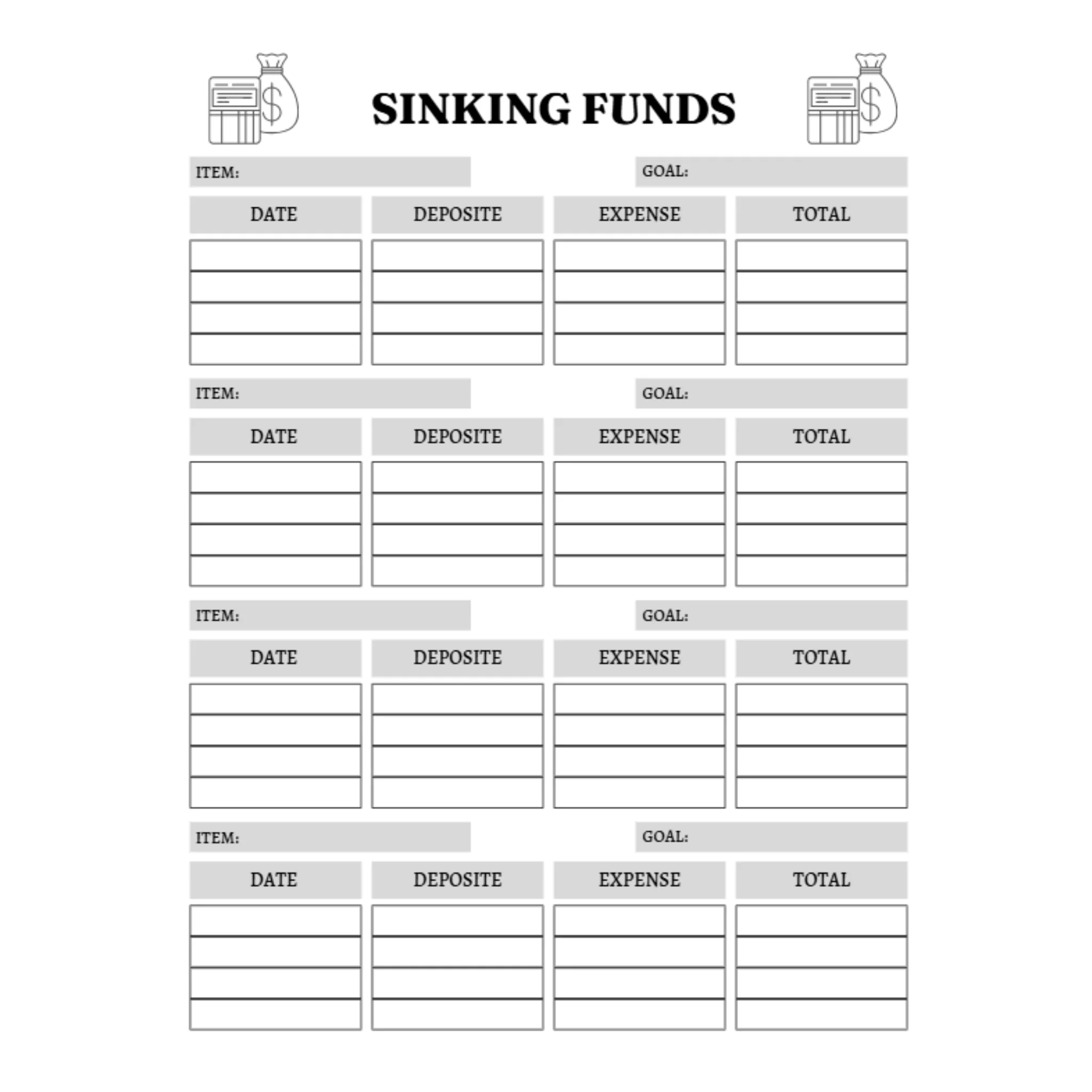 Budget Trackers Planner Bundle - Image 3