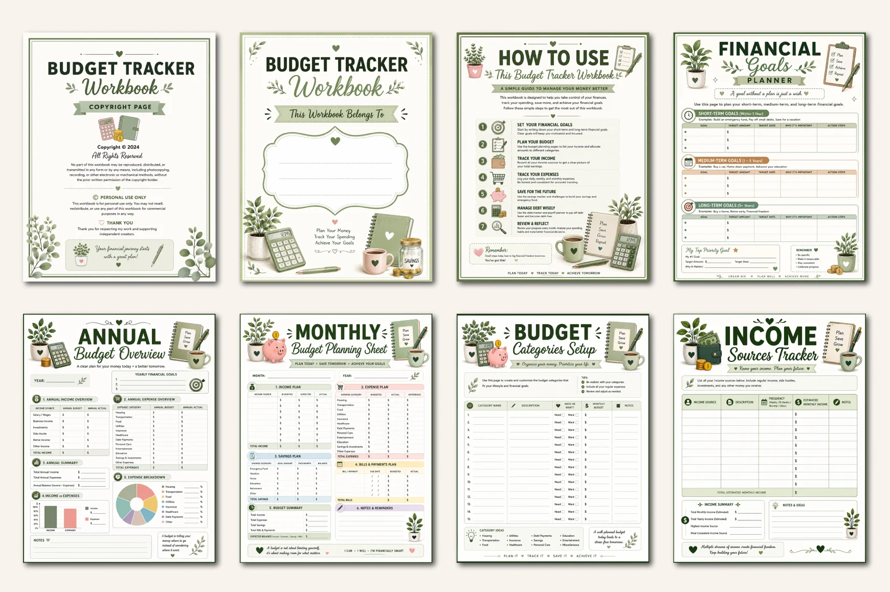 Budget Workbook - Image 2