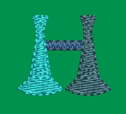 Bugles for Collars Embroidery Design