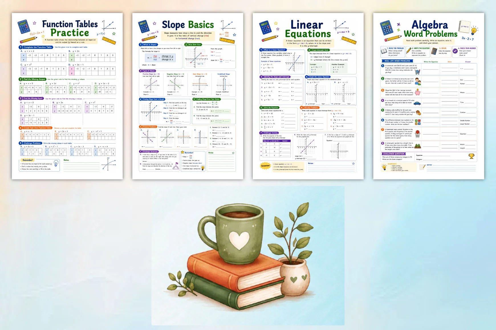 Build Strong Algebra Skills Workbook - Image 4