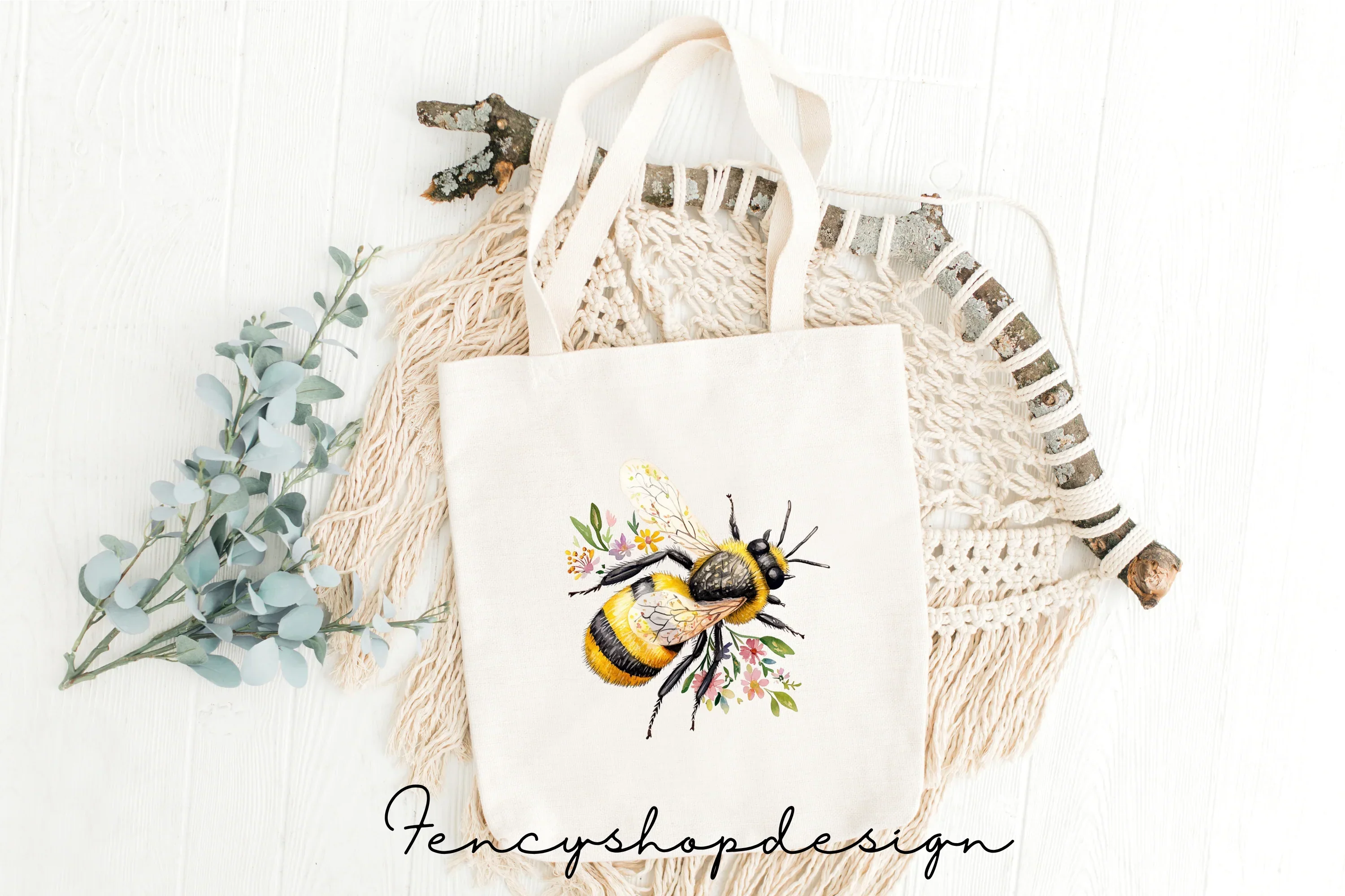 Bumble Bee Clipart Bundle - Image 8