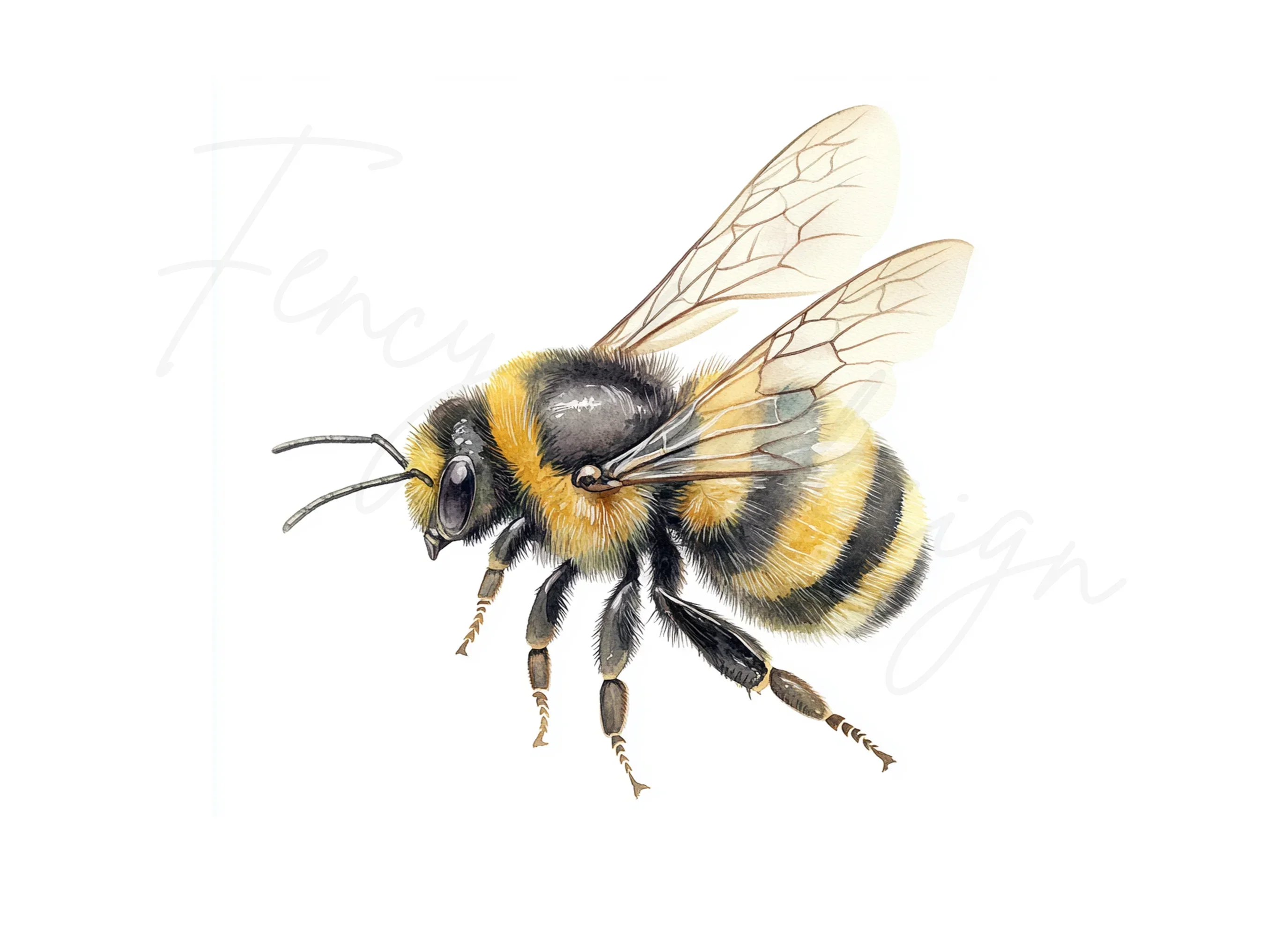 Bumblebee Clipart Bundle - Image 2