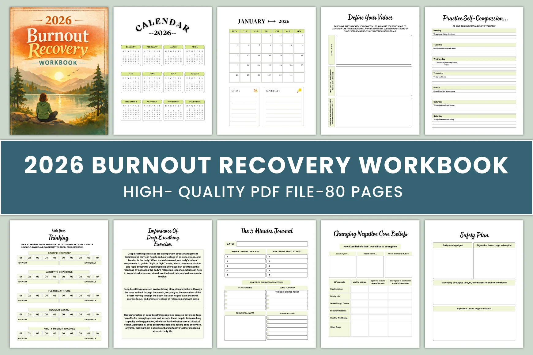 Burnout Recovery Workbook