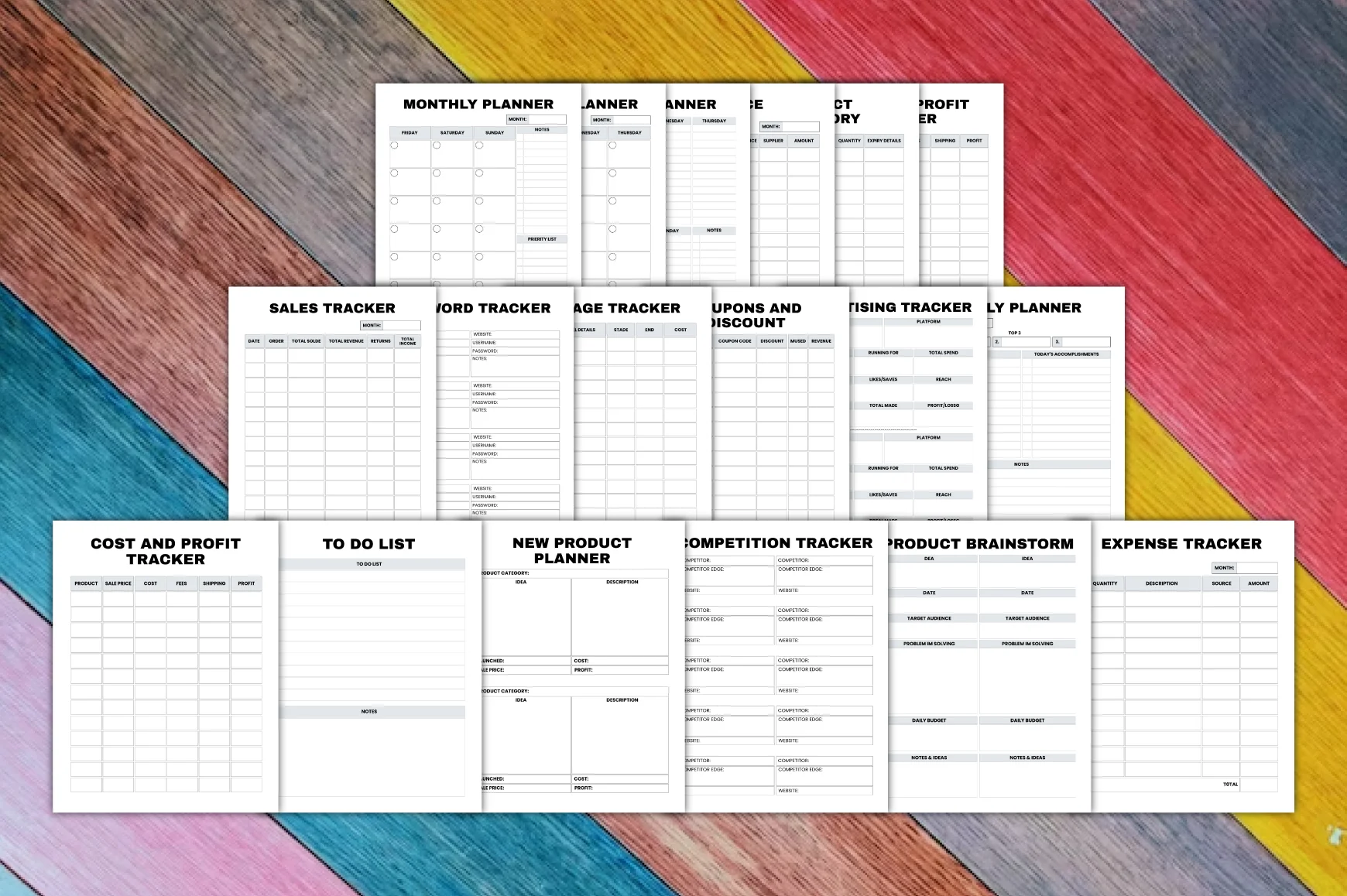 Business Planner Template - Image 3