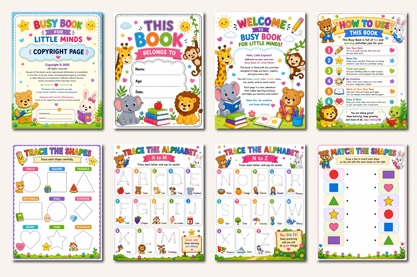 Busy For Little Minds Book - Image 2