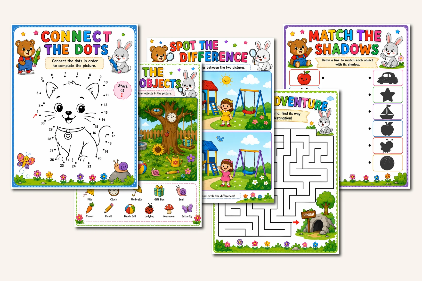 Busy For Little Minds Book - Image 3