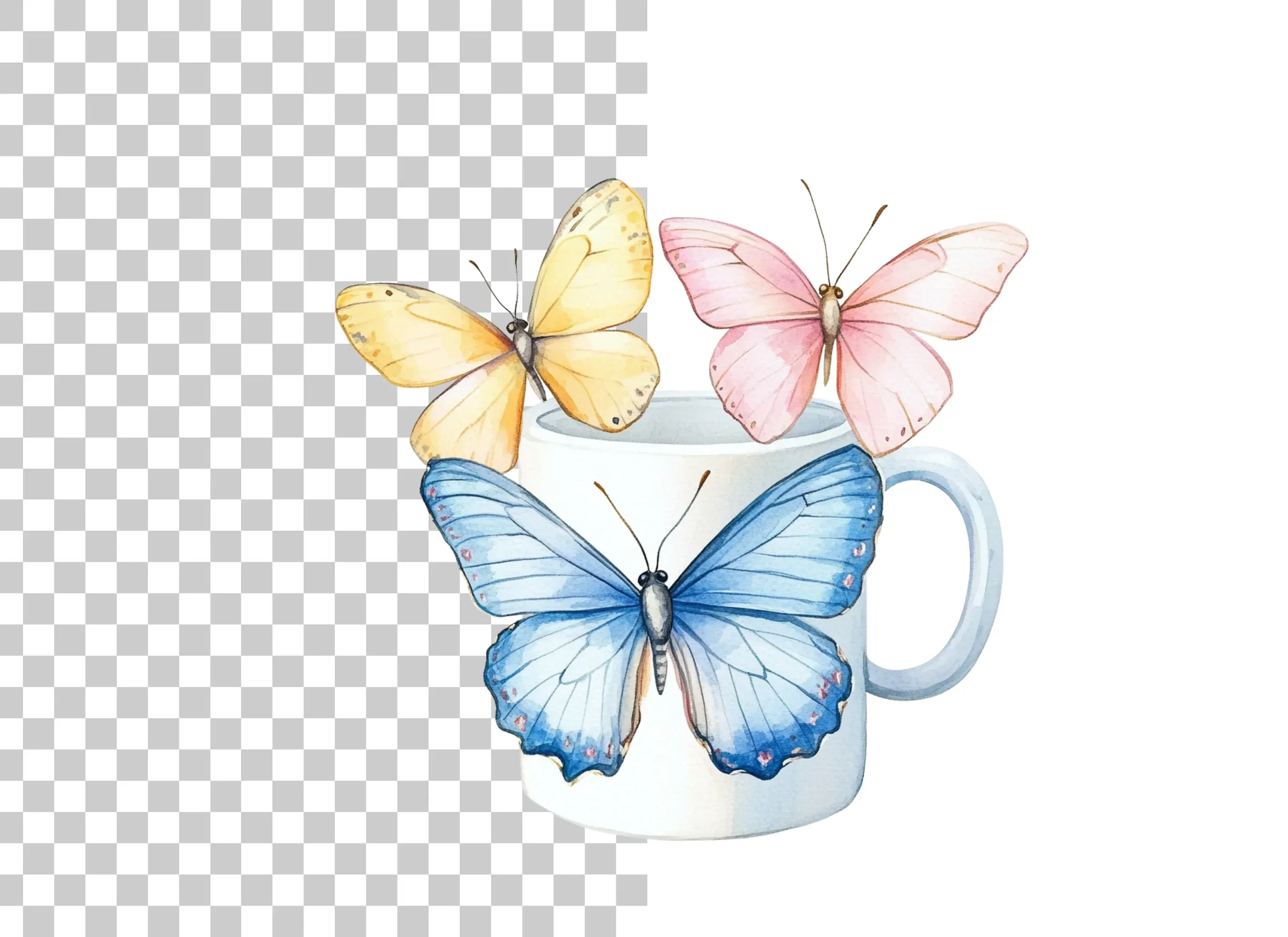Butterflies Clipart Bundle - Image 2