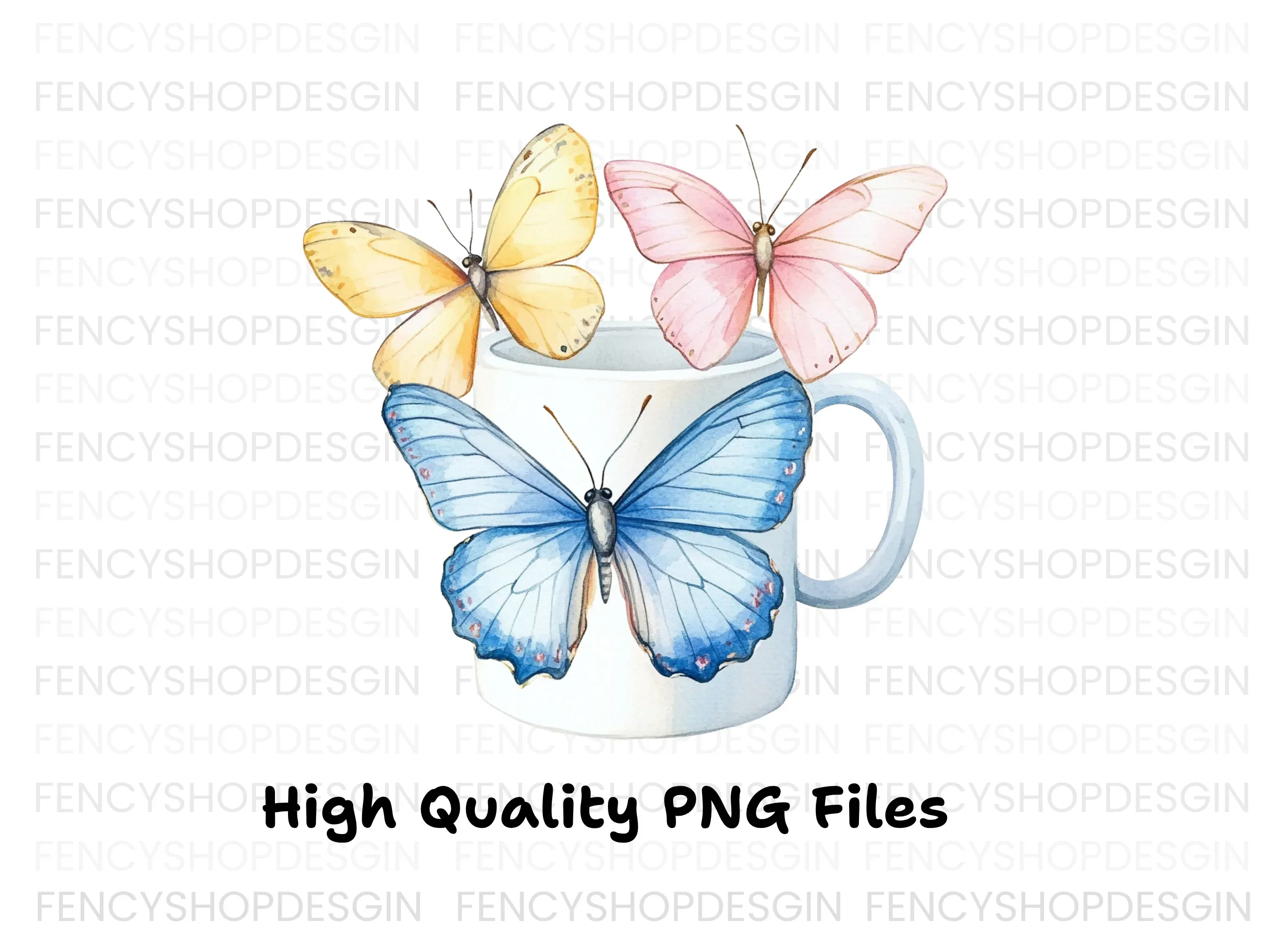 Butterflies Clipart Bundle - Image 3