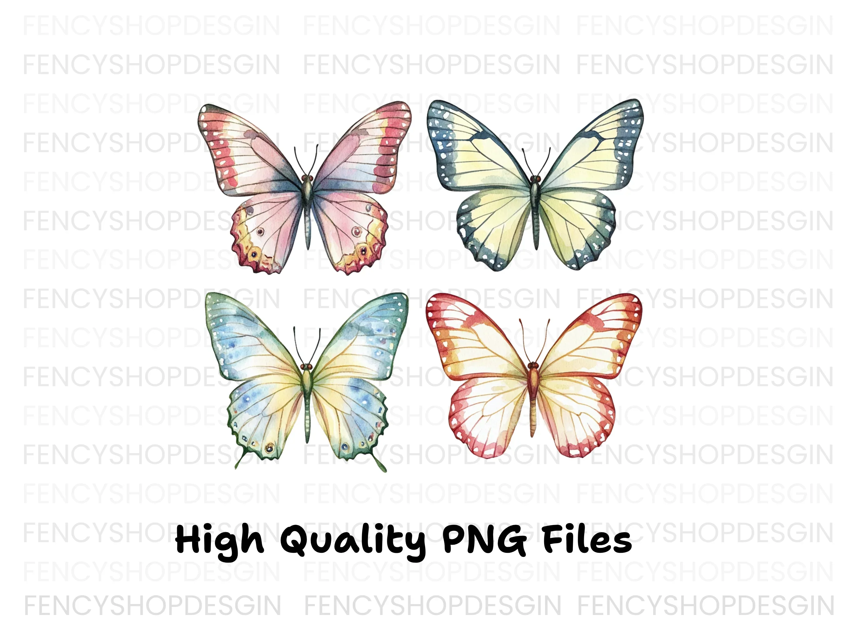 Butterfly Clipart Bundle - Image 3
