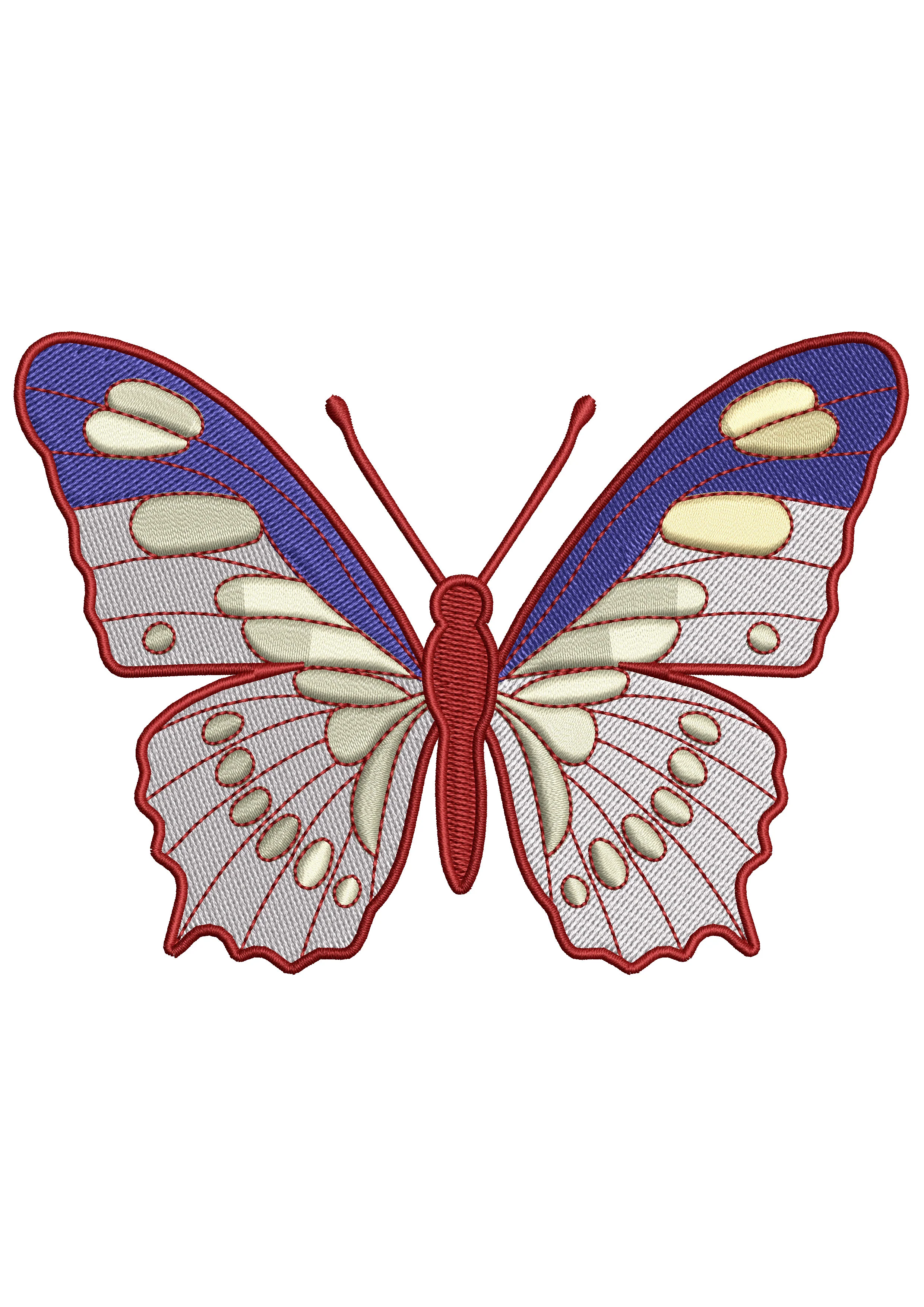 Butterfly Embroidery Design