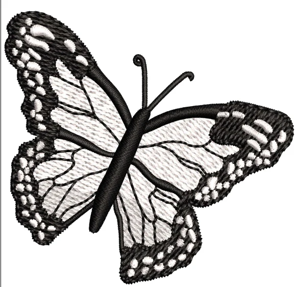 Butterfly Embroidery Design