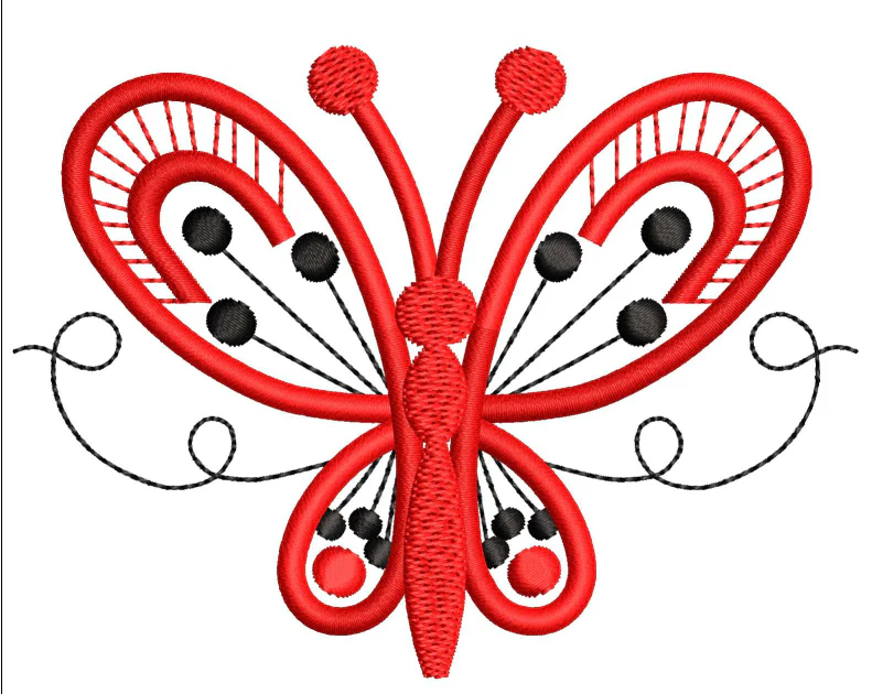 Butterfly Embroidery Design