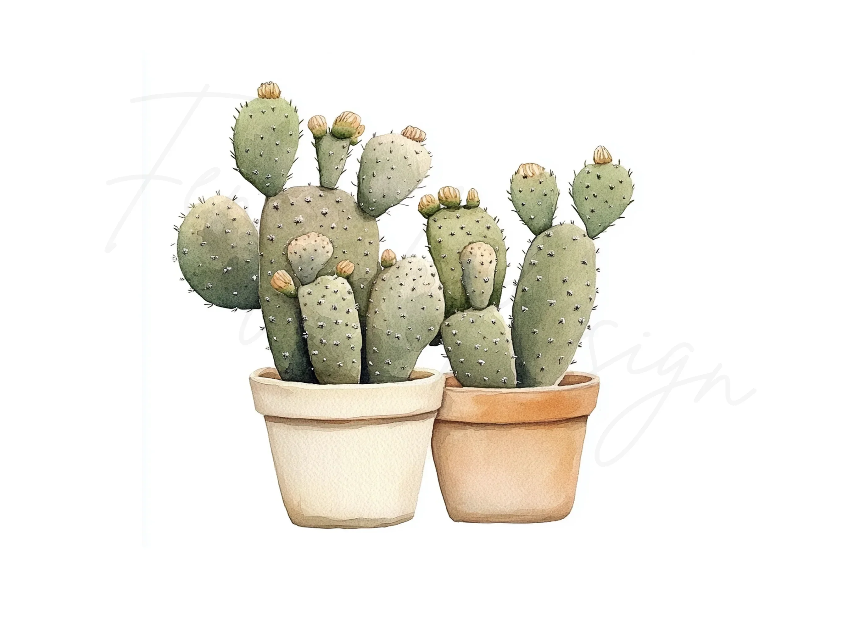Cactus Clipart Bundle - Image 2