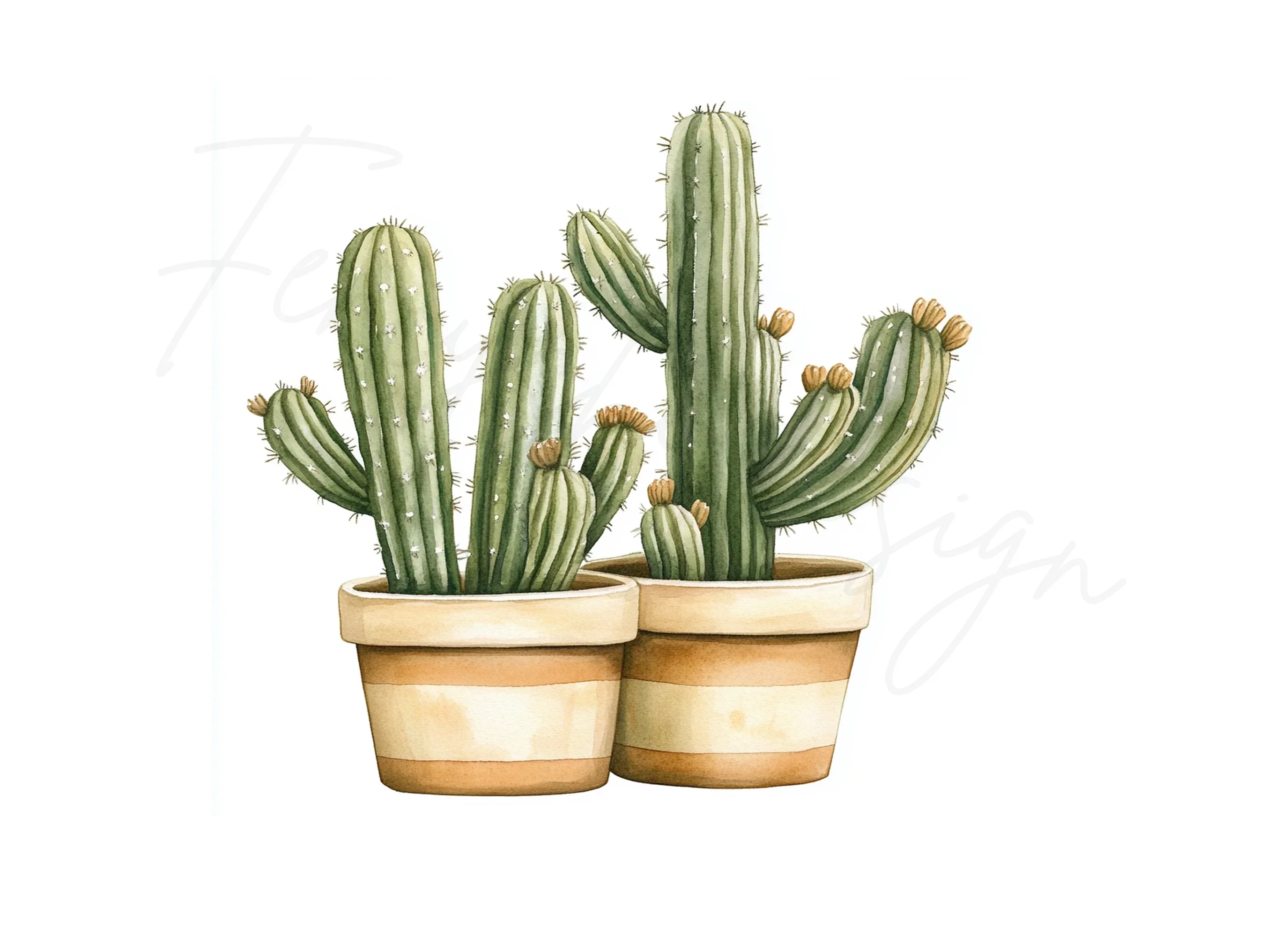 Cactus Clipart Bundle - Image 3