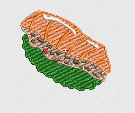 Cake Embroidery Design